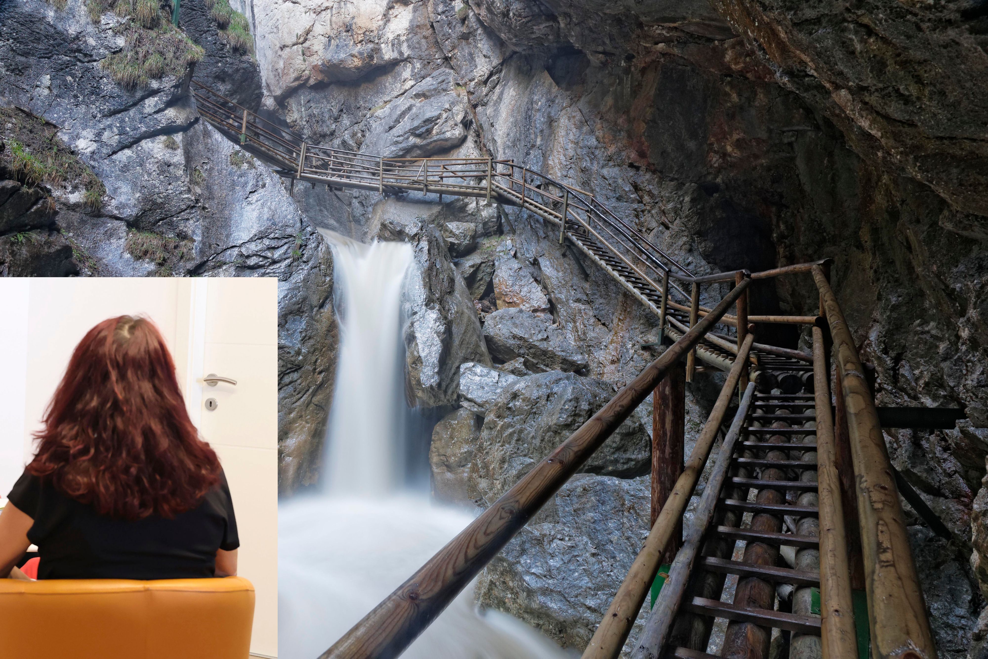 Andrea S. wurde bei dem Felssturz schwer verletzt.