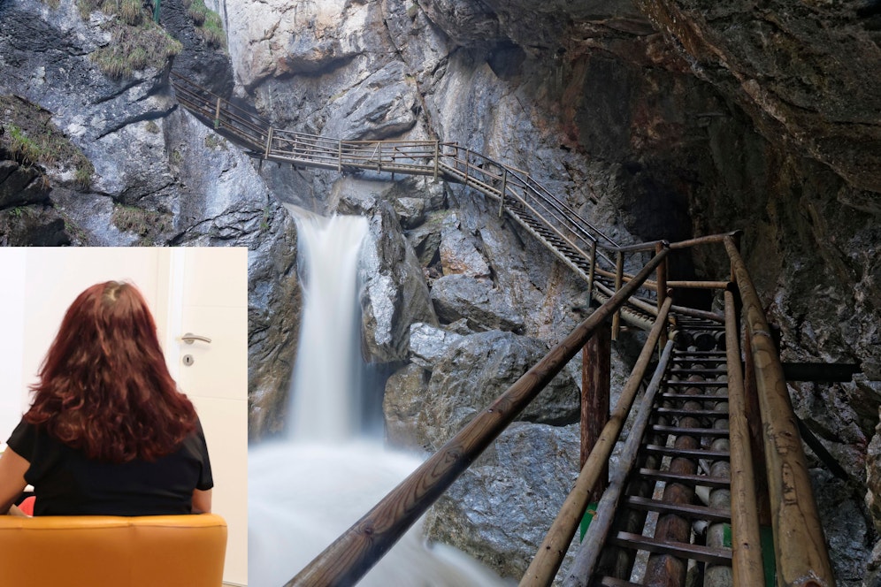 Andrea S. wurde bei dem Felssturz in der Bärenschützklamm (Stmk.) schwer verletzt.