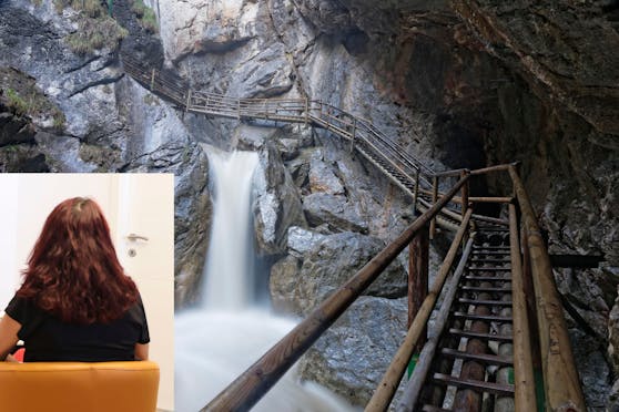 Andrea S. wurde bei dem Felssturz in der Bärenschützklamm (Stmk.) schwer verletzt.