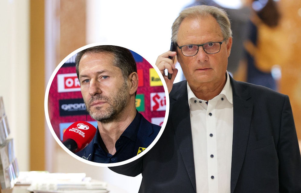 Franco Foda muss um seinen Job zittern.