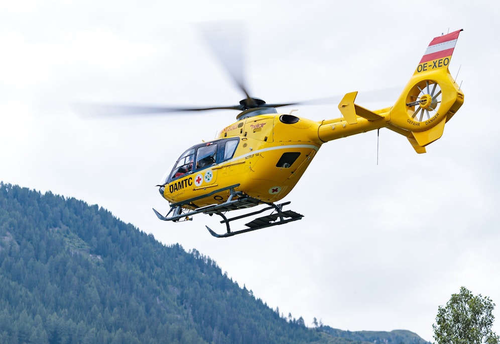 Der Rettungshubschrauber musste ausrücken (Symbolbild).