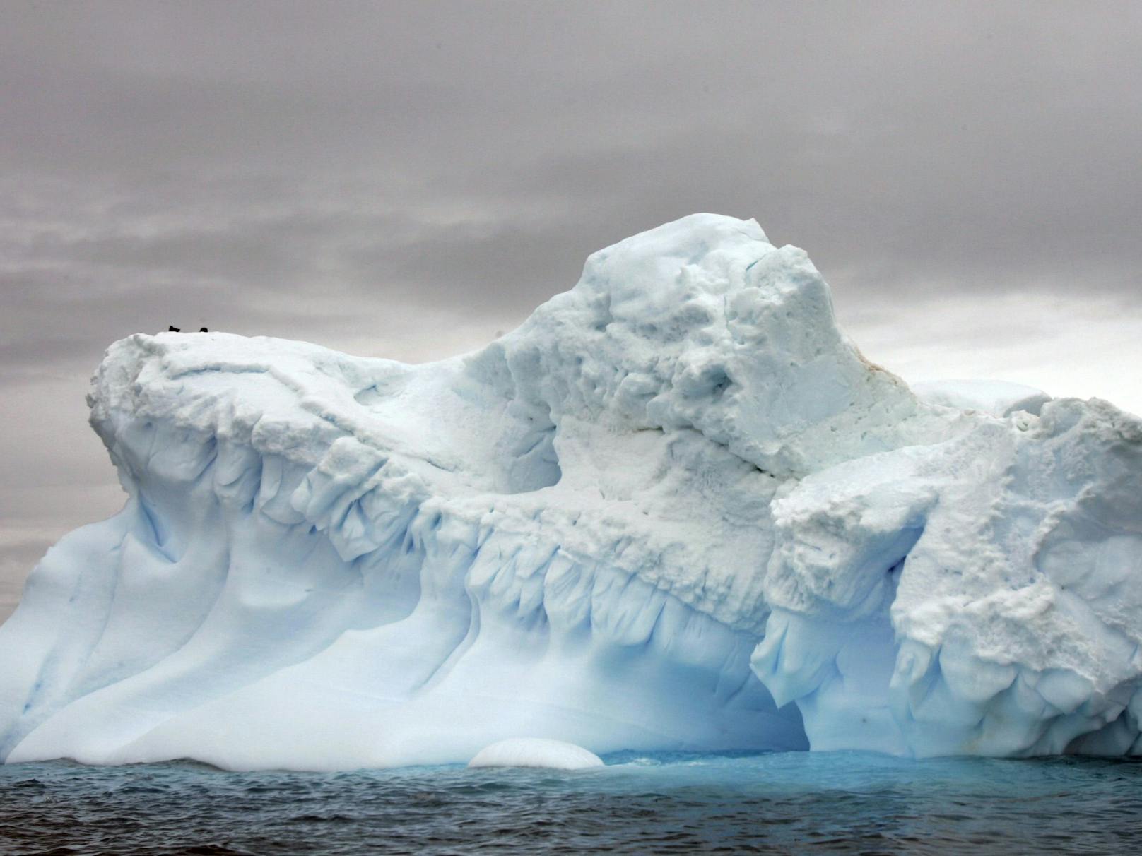 Gletscher in der Antarktis. Von den vielen dramatischen Entwicklungen, die Klimaforscher nachts wach halten, sind Kipppunkte möglicherweise die gruseligsten.<br>