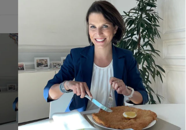 Karoline Edtstadler postete dieses Bild auf Instagram.