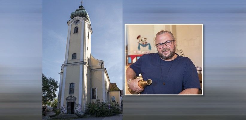 Das Theater Stellwerk präsentiert den "Circus Agado" in der Kapuzinerkirche.