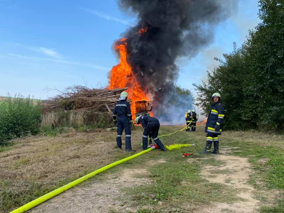 Die Feuerwehr konnte schlussendlich löschen.