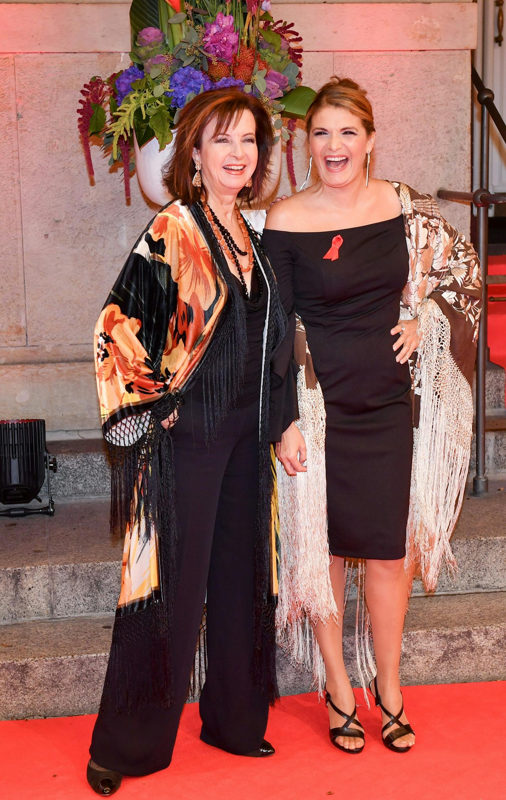 2017 zeigten sich "Baccara" wieder vereint: Mayte Mateos (links) und Maria Mendiola bei der Gala "Künstler gegen AIDS" in Berlin.