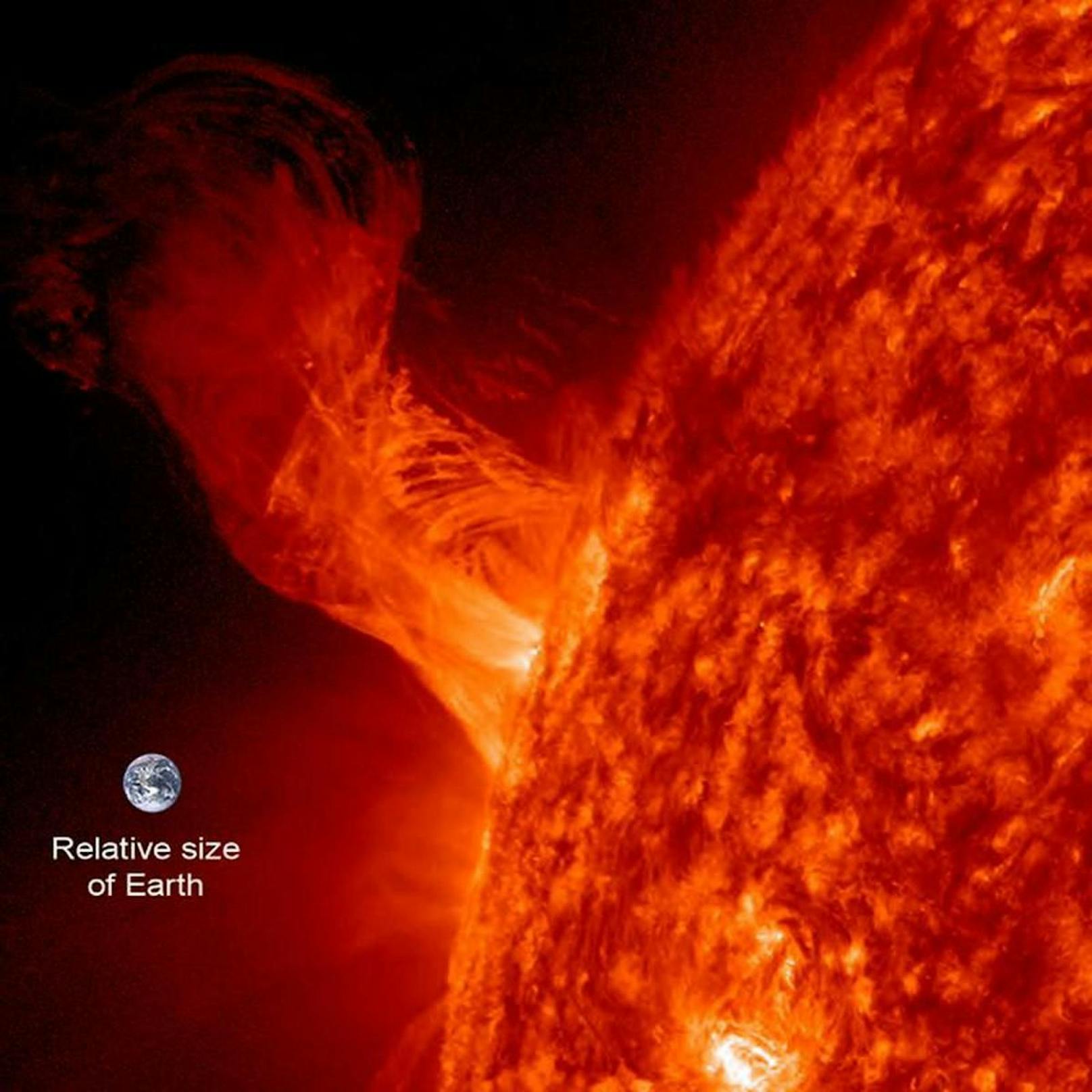 Sonnenstürme sind geomagnetische Stürme, die von der Sonne ausgehen.