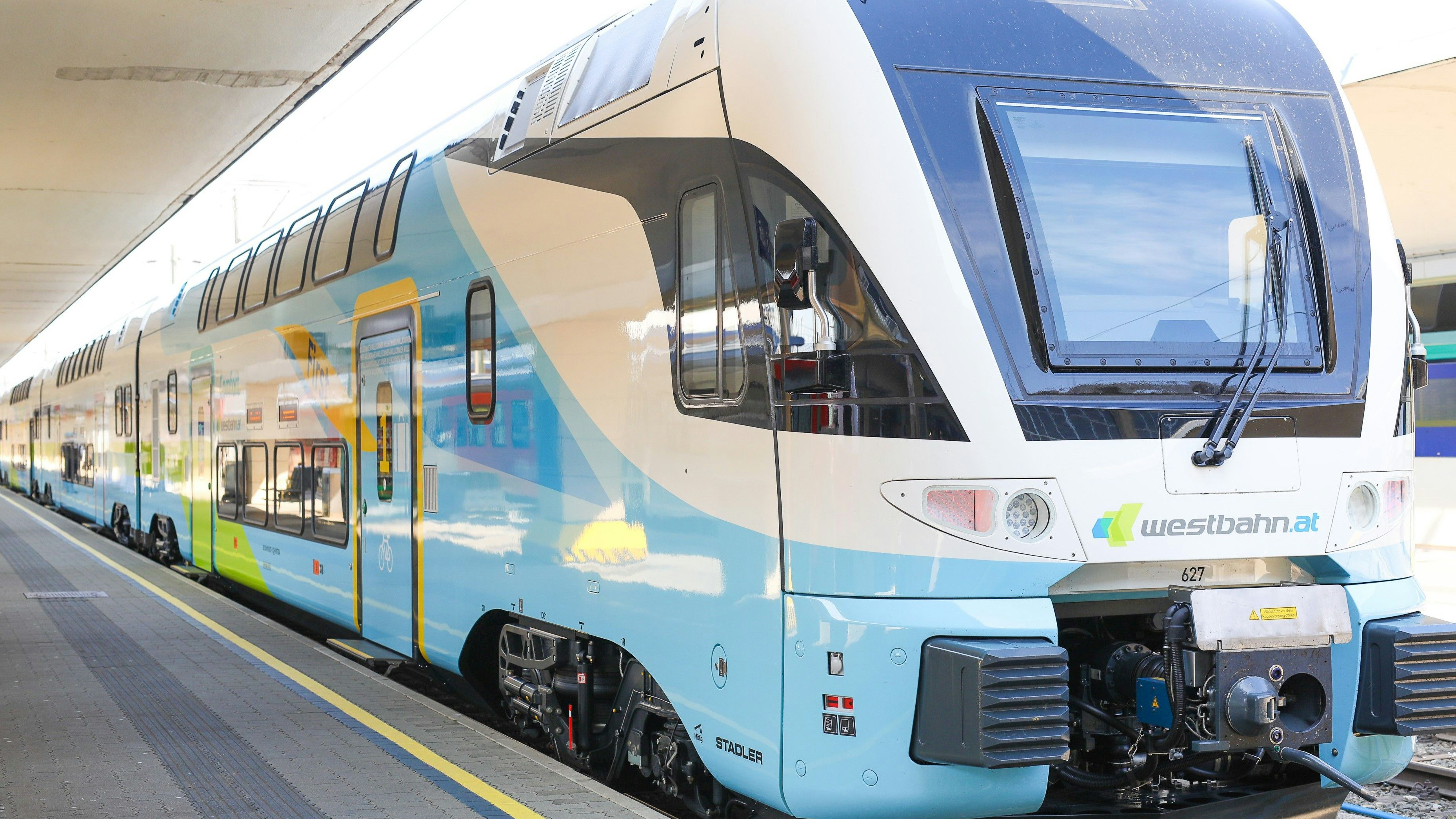 Einer der nagelneuen KISS3-Garnituren der Westbahn: Ab Dezember geht's nach München, bald auch in die Schweiz?