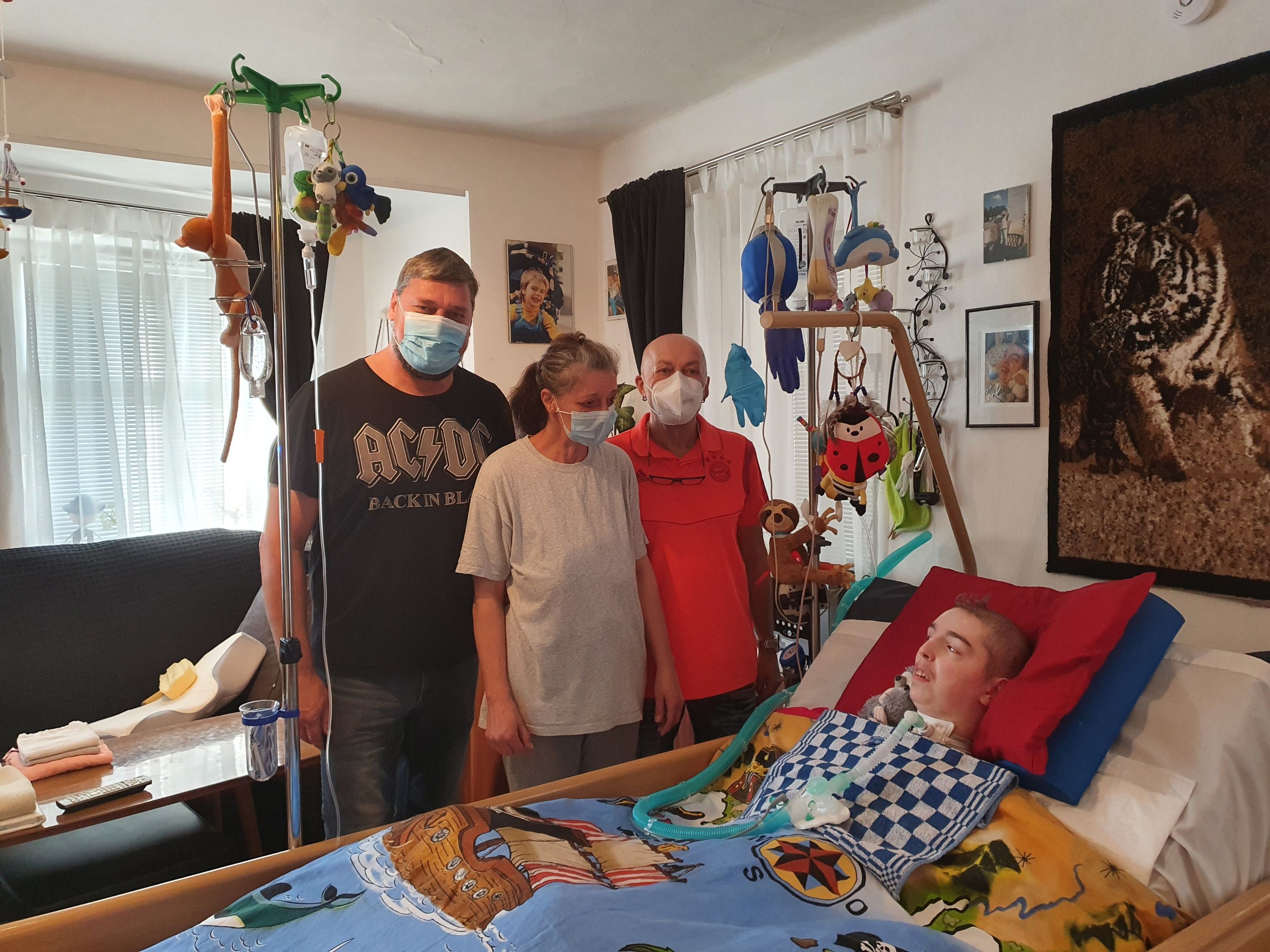 Harald Richter, Doris Broglio, Ewald Remin und Kevin