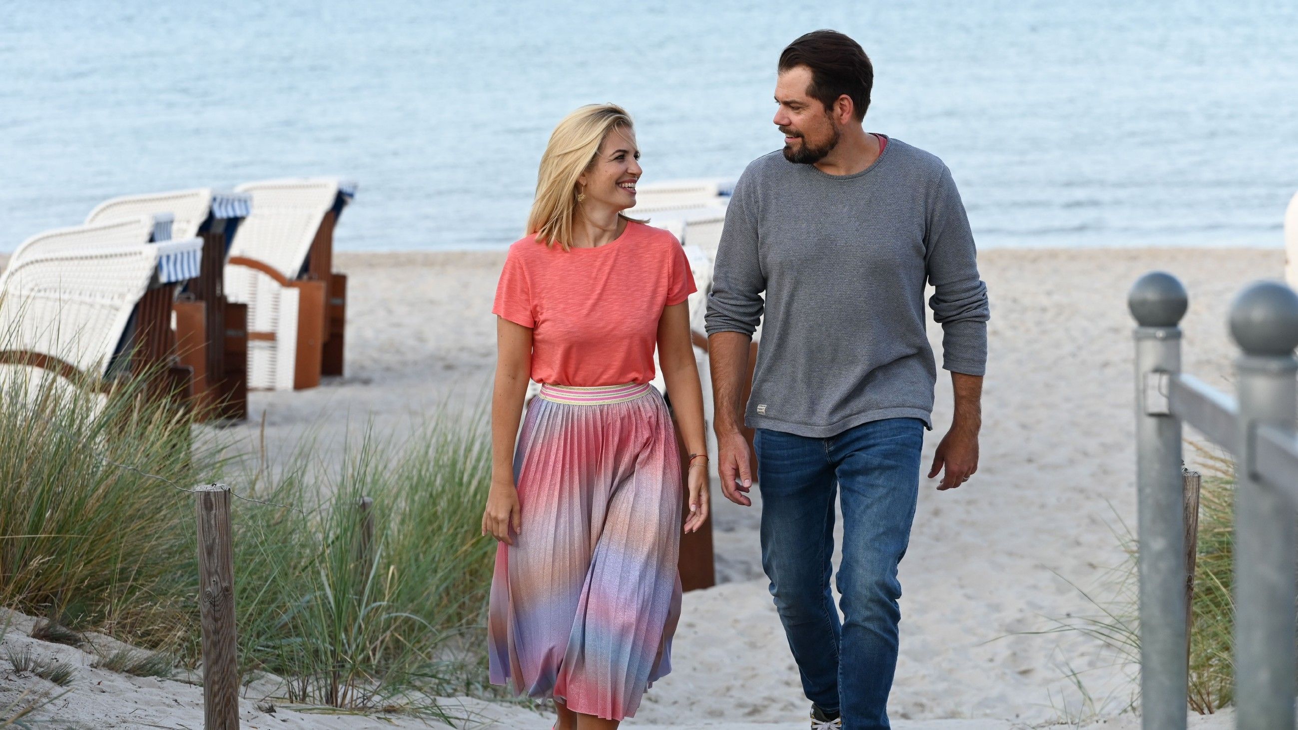 Susan Sideropoulos und Daniel Fehlow