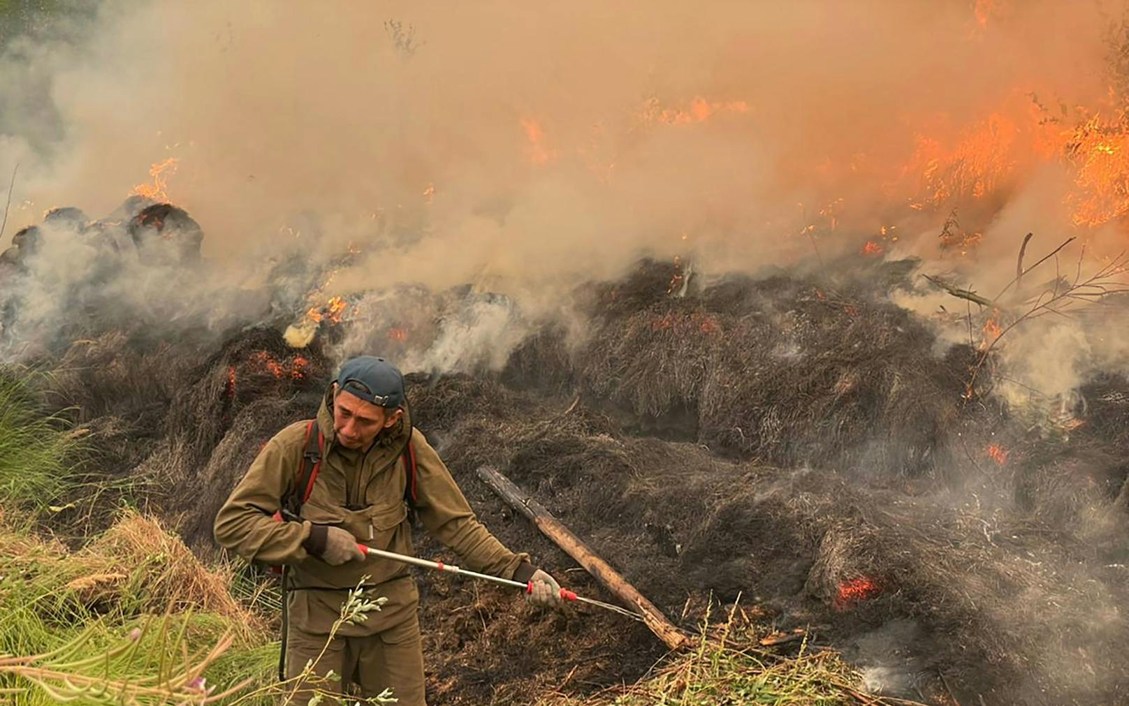 Seit Monaten wüten schwere Waldbrände in vielen Regionen Russlands. Besonders schwer betroffen ist Jakutien.<br>