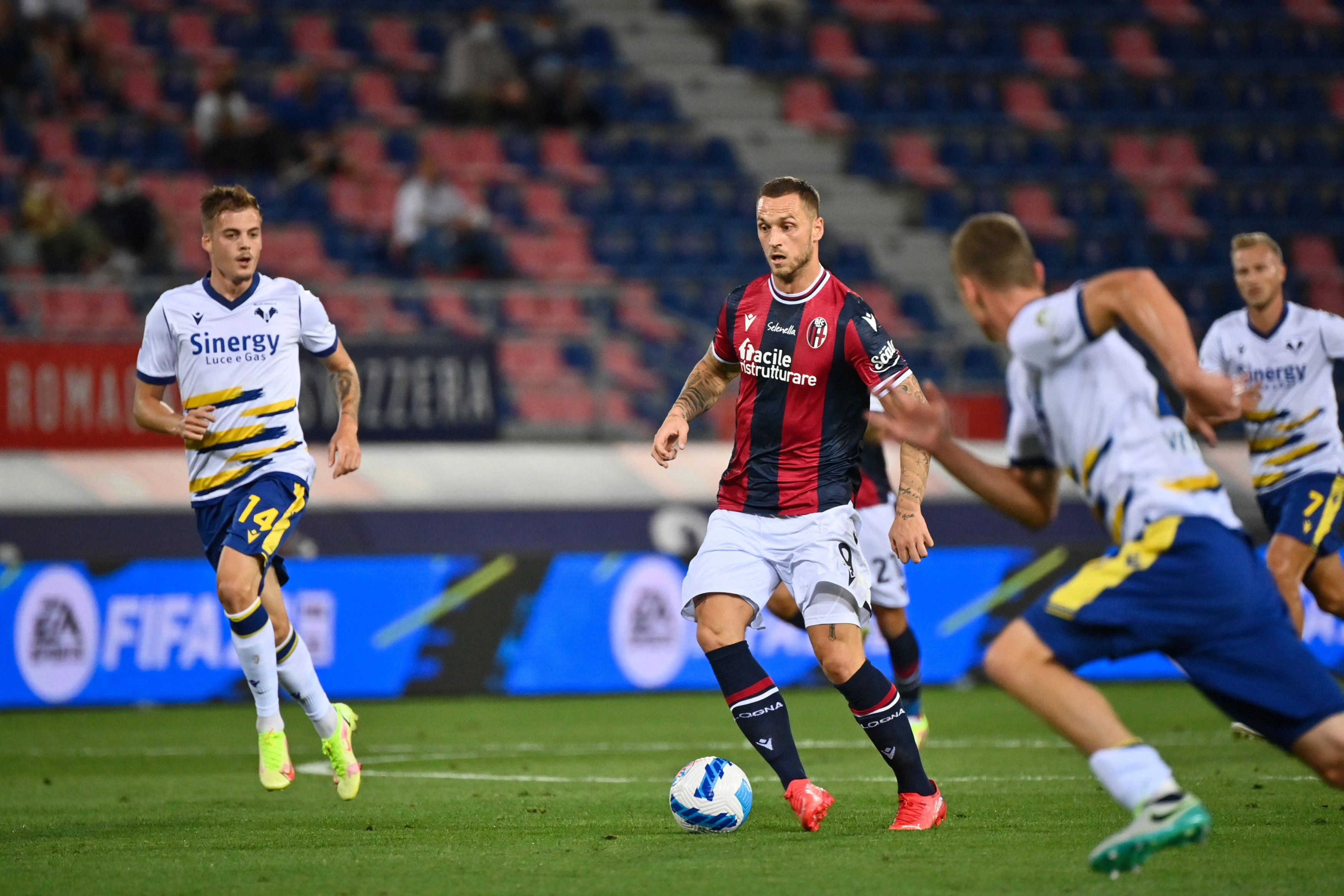 Marko Arnautovic gegen Hellas Verona.