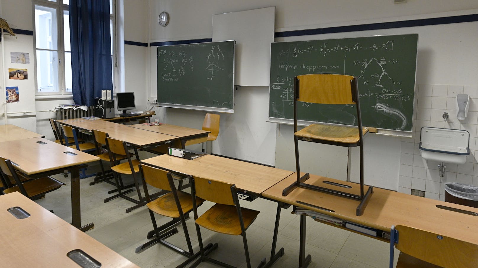 93 Schulklassen sind derzeit in Wien wegen Corona-Fällen geschlossen werden.