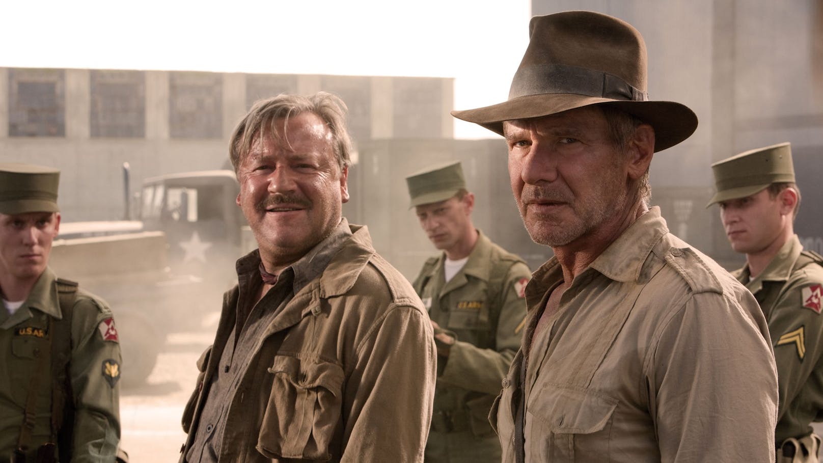 US-Schauspieler <strong>Harrison Ford</strong> schlüpft zum fünften Mal in seine Paraderolle des abenteuerlichen Archäologen "Indiana Jones"