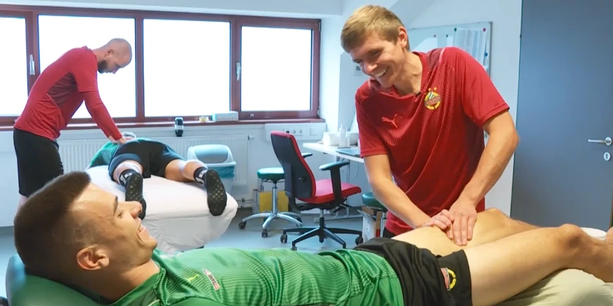 Patrick Bitzinger bei der Arbeit