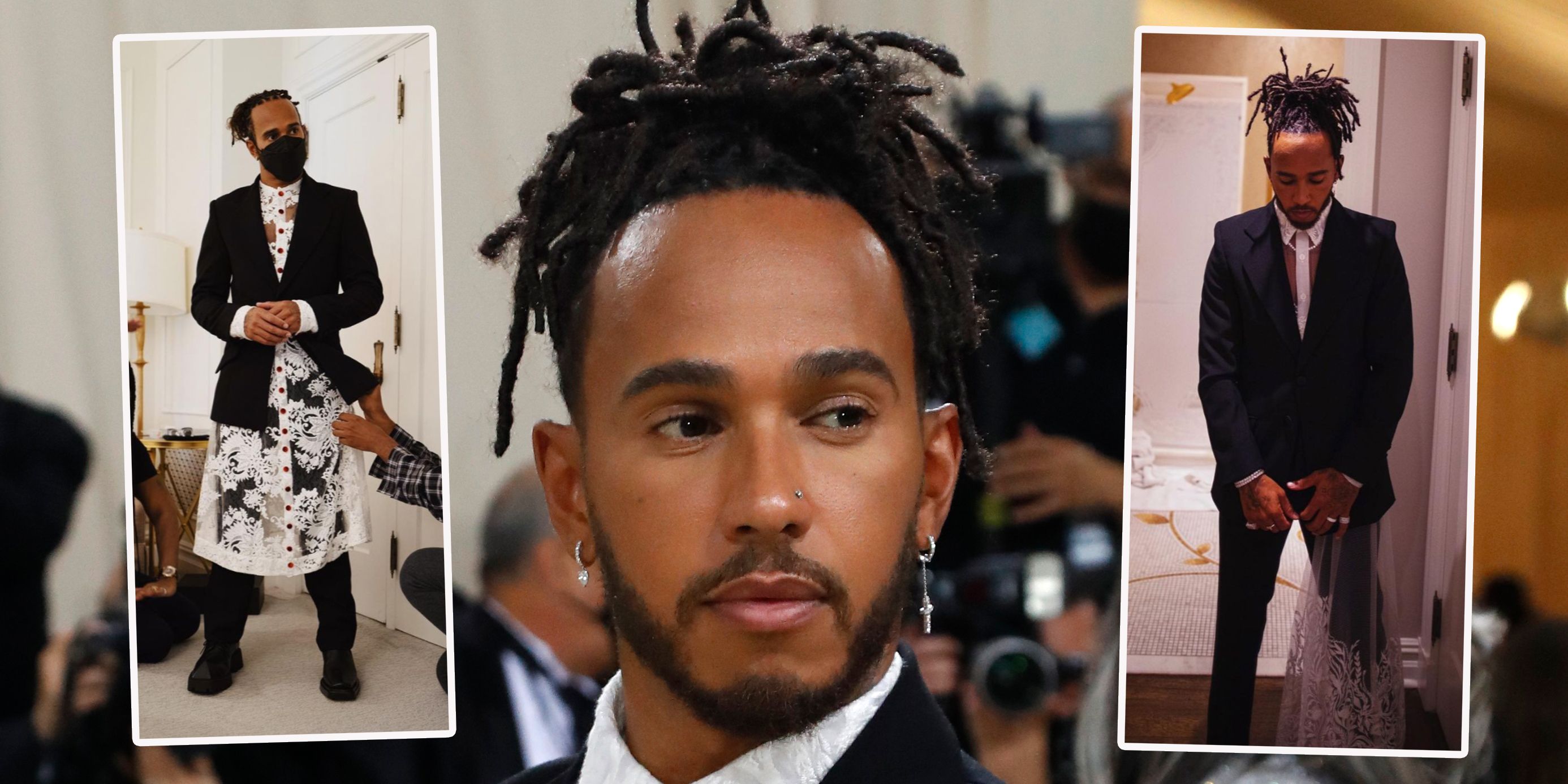 Lewis Hamilton auf der Met Gala.