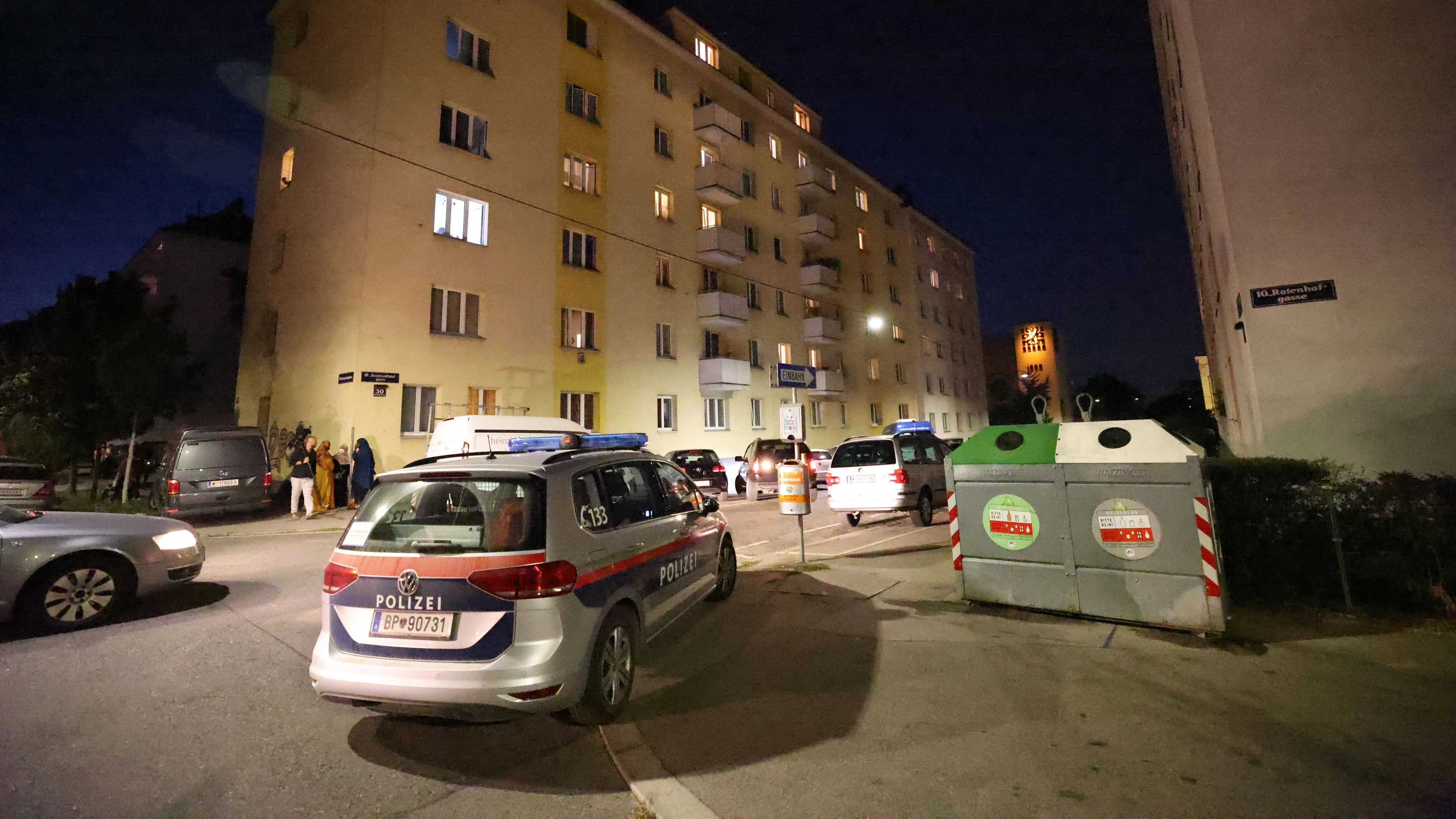 Der Tatort in Wien-Favoriten.