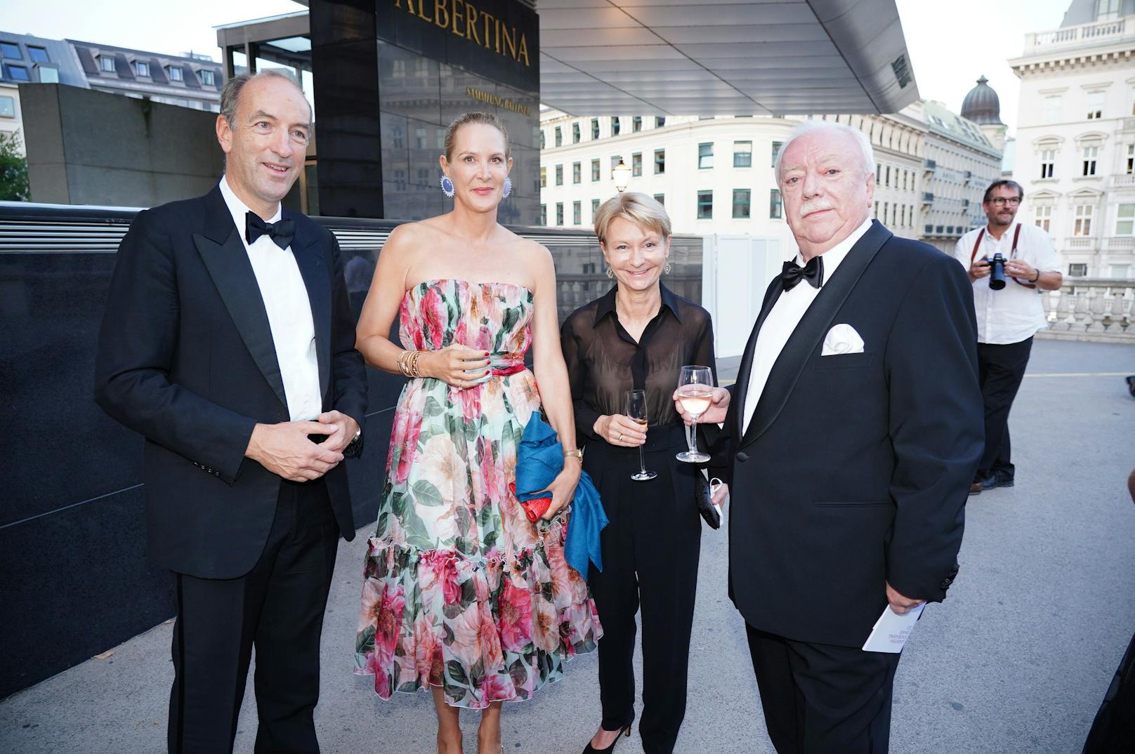 Auch beim hochkarätigen Event dabei: Christoph und Eva Dichand und der Ex-Bürgermeister Michael Häupl mit seiner Frau Barbara Hörnlein&nbsp;