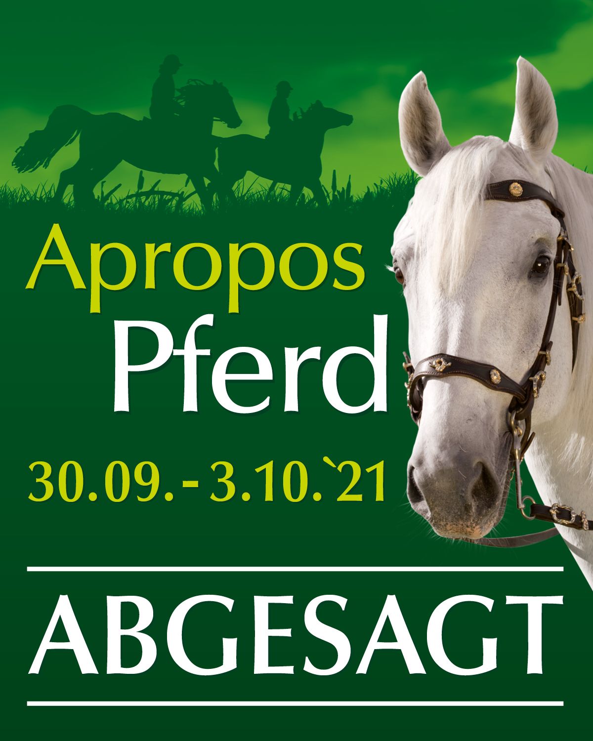 Österreichs größte Pferdemesse musste abgesagt werden.