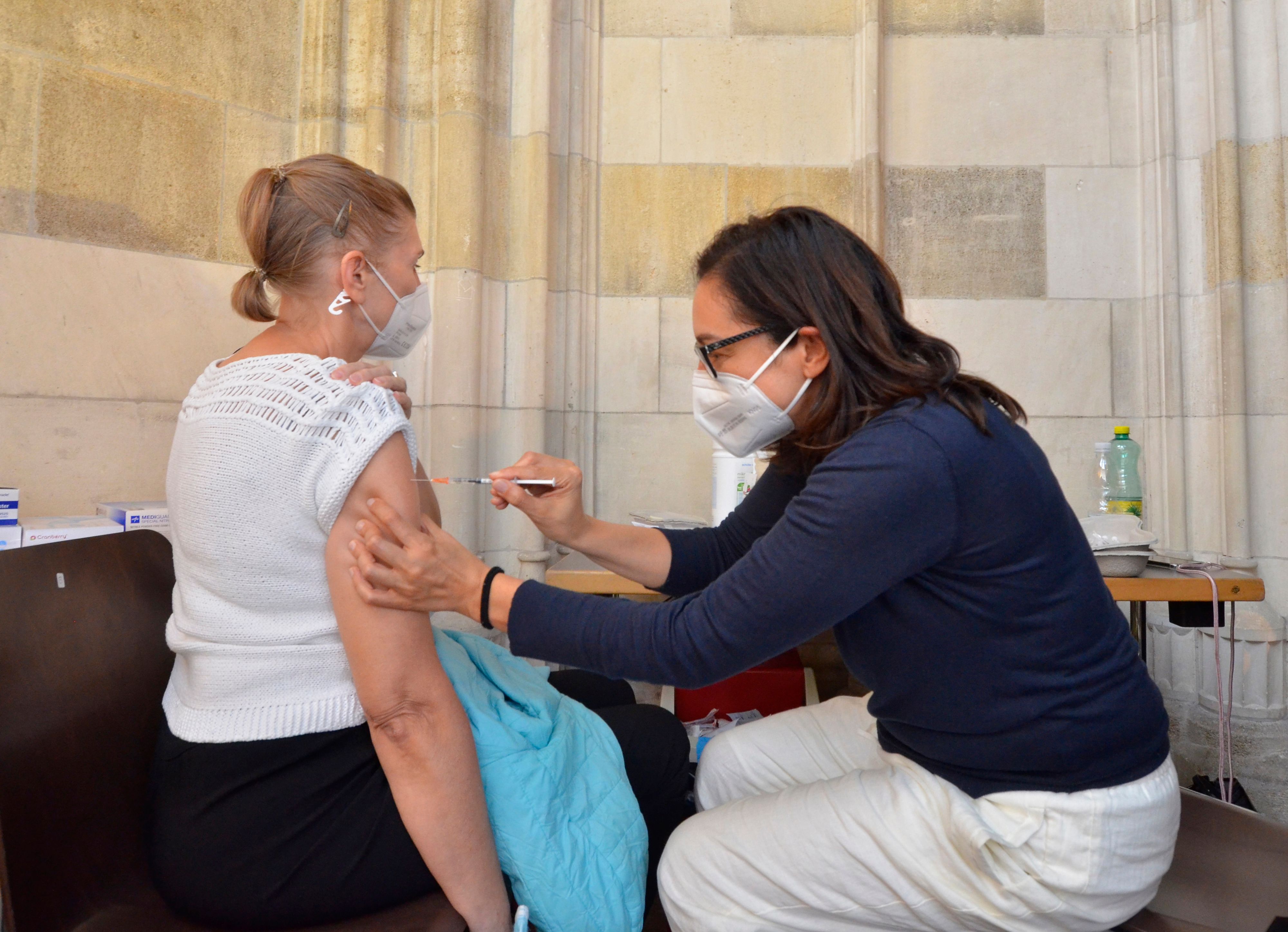 Corona-Impfung in Wien