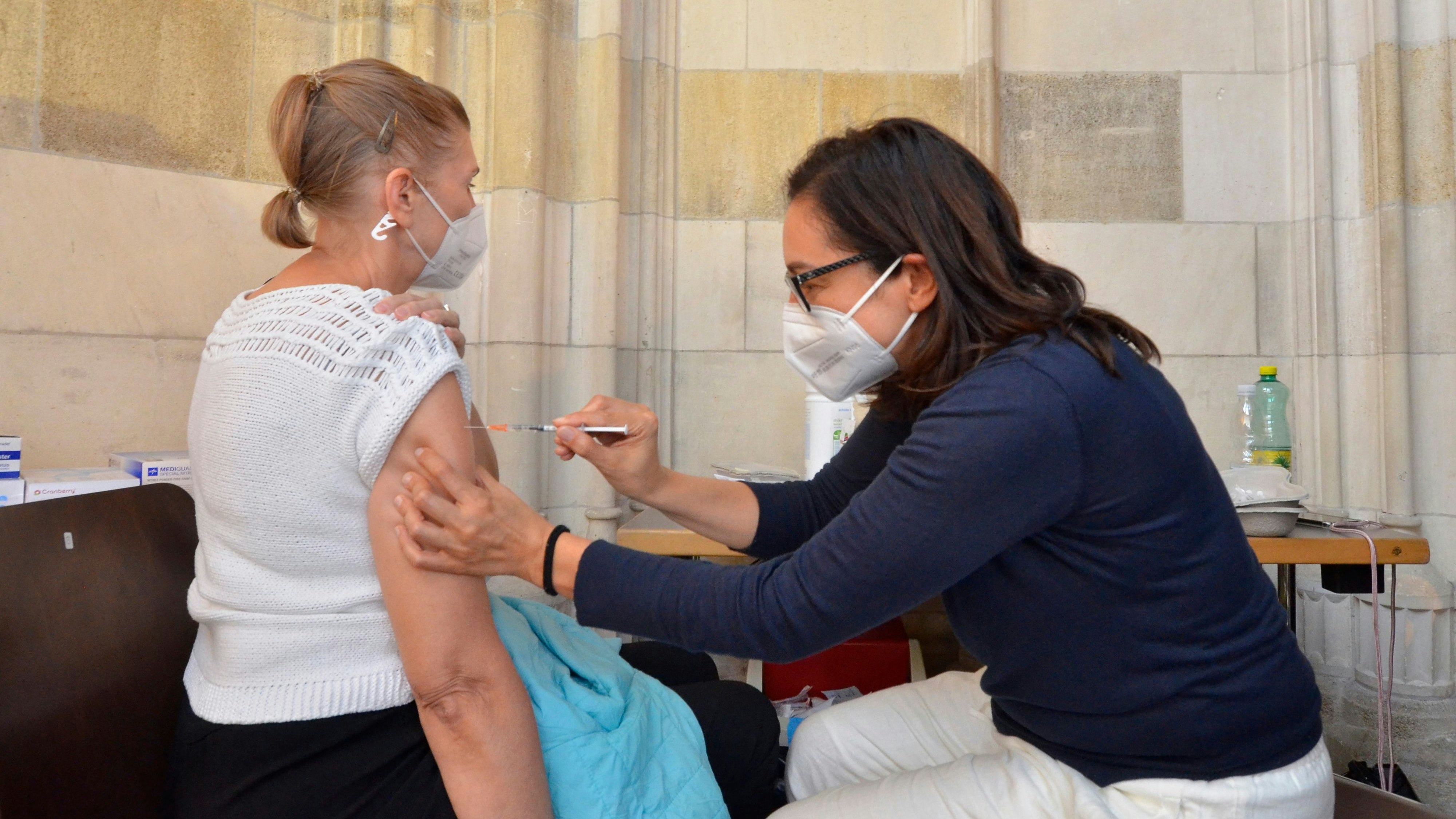 Corona-Impfung in Wien