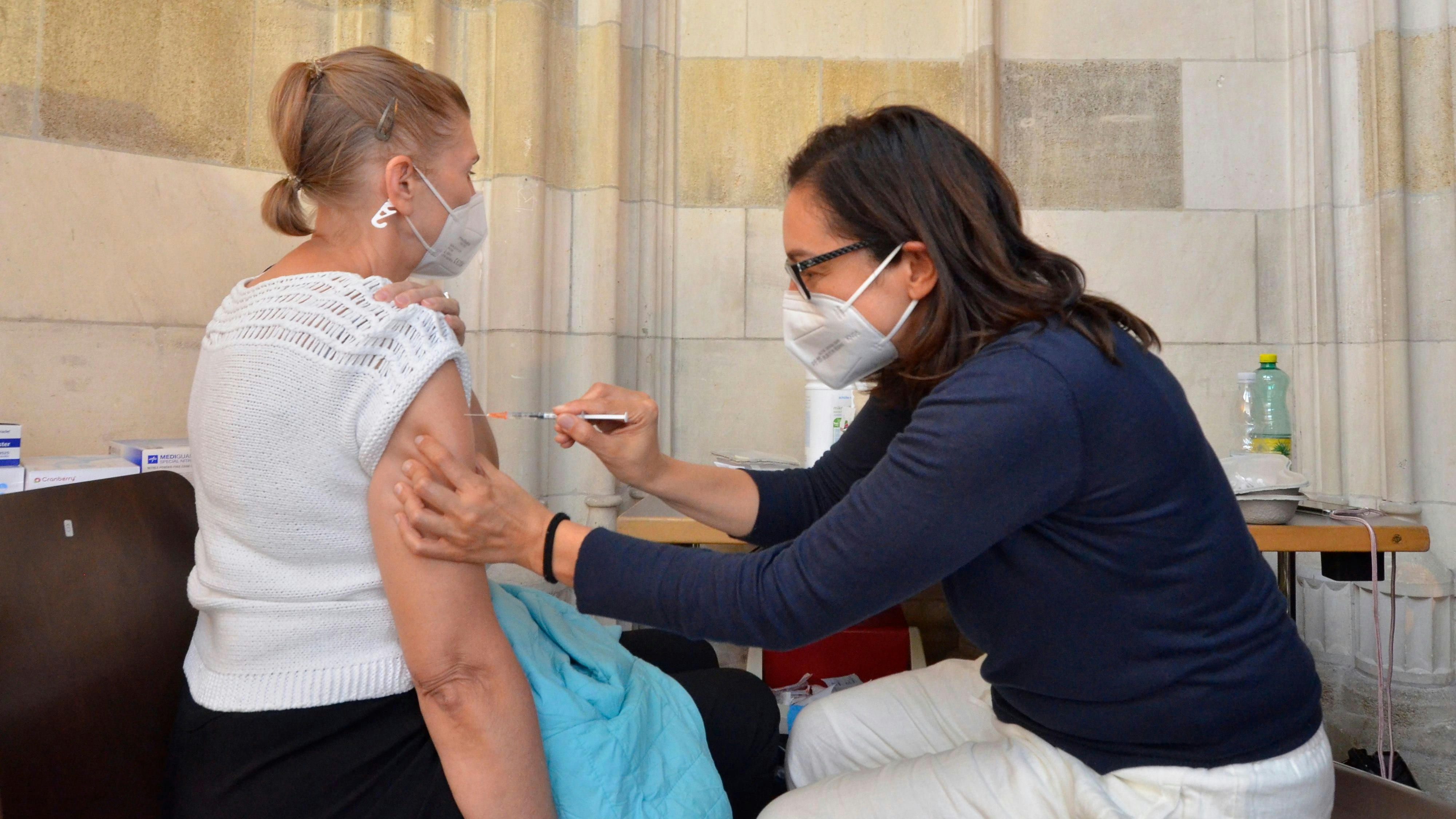 Corona-Impfung in Wien