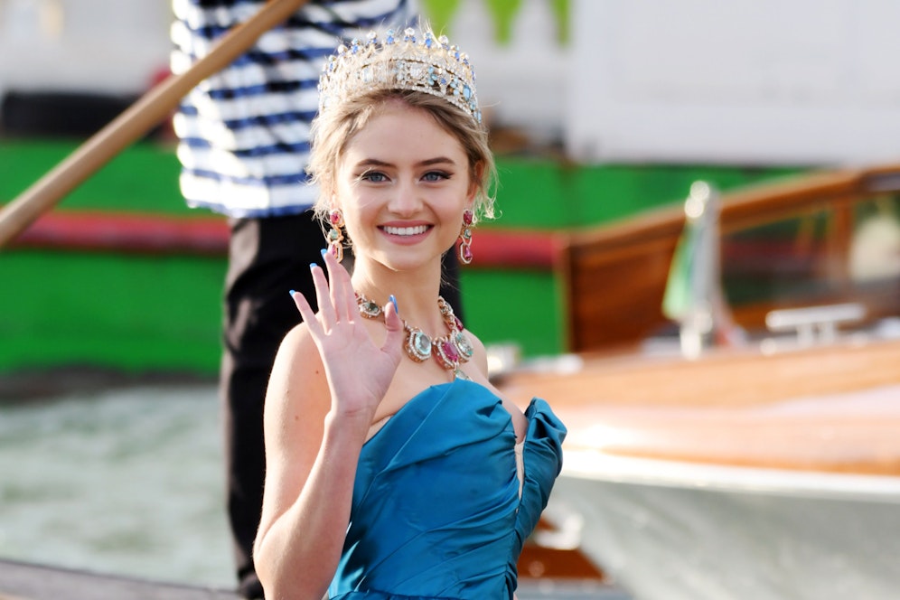 Leni Klum in Venedig. Sie lief Ende August für 