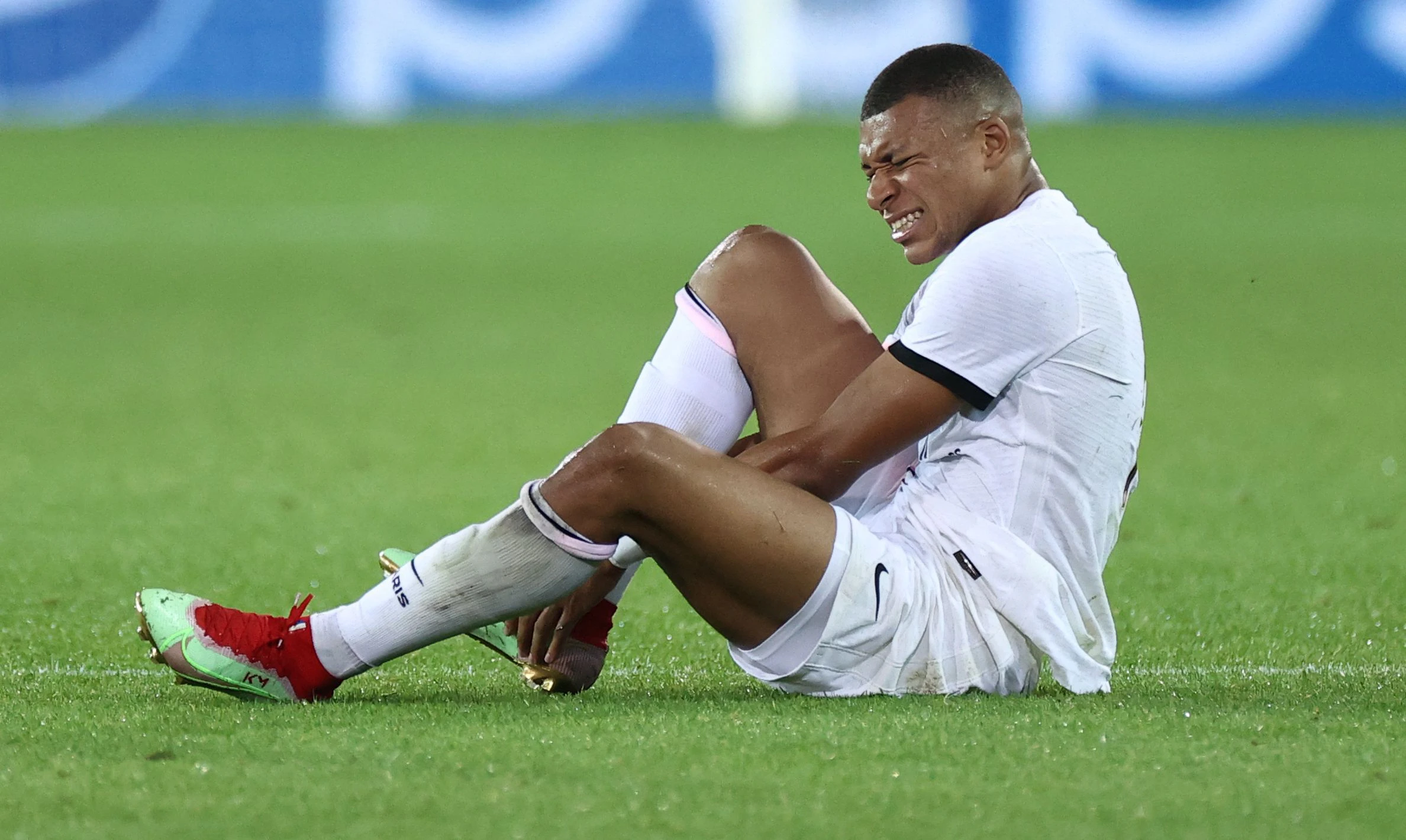 Kylian Mbappe hatte verletzt ausgetauscht werden müssen. 