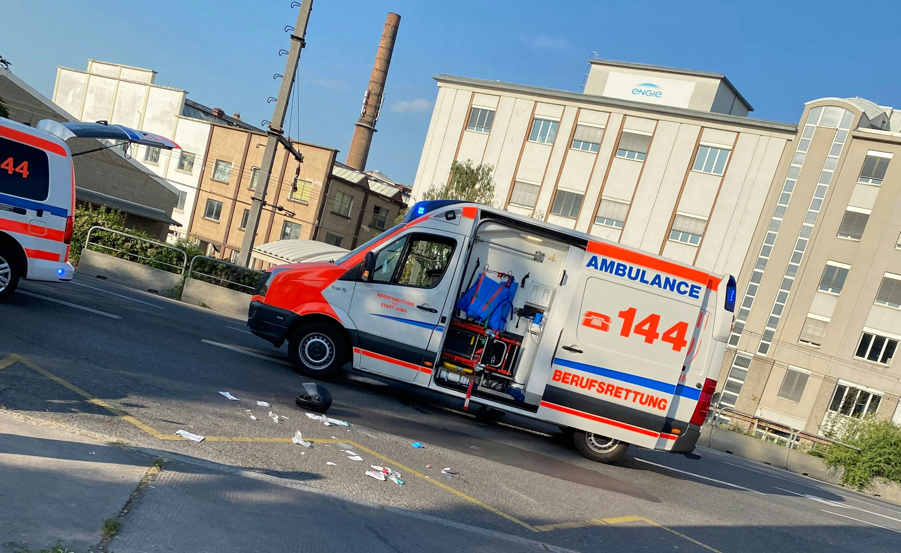 Die Rettung übernahm die notfallmedizinische Versorgung.