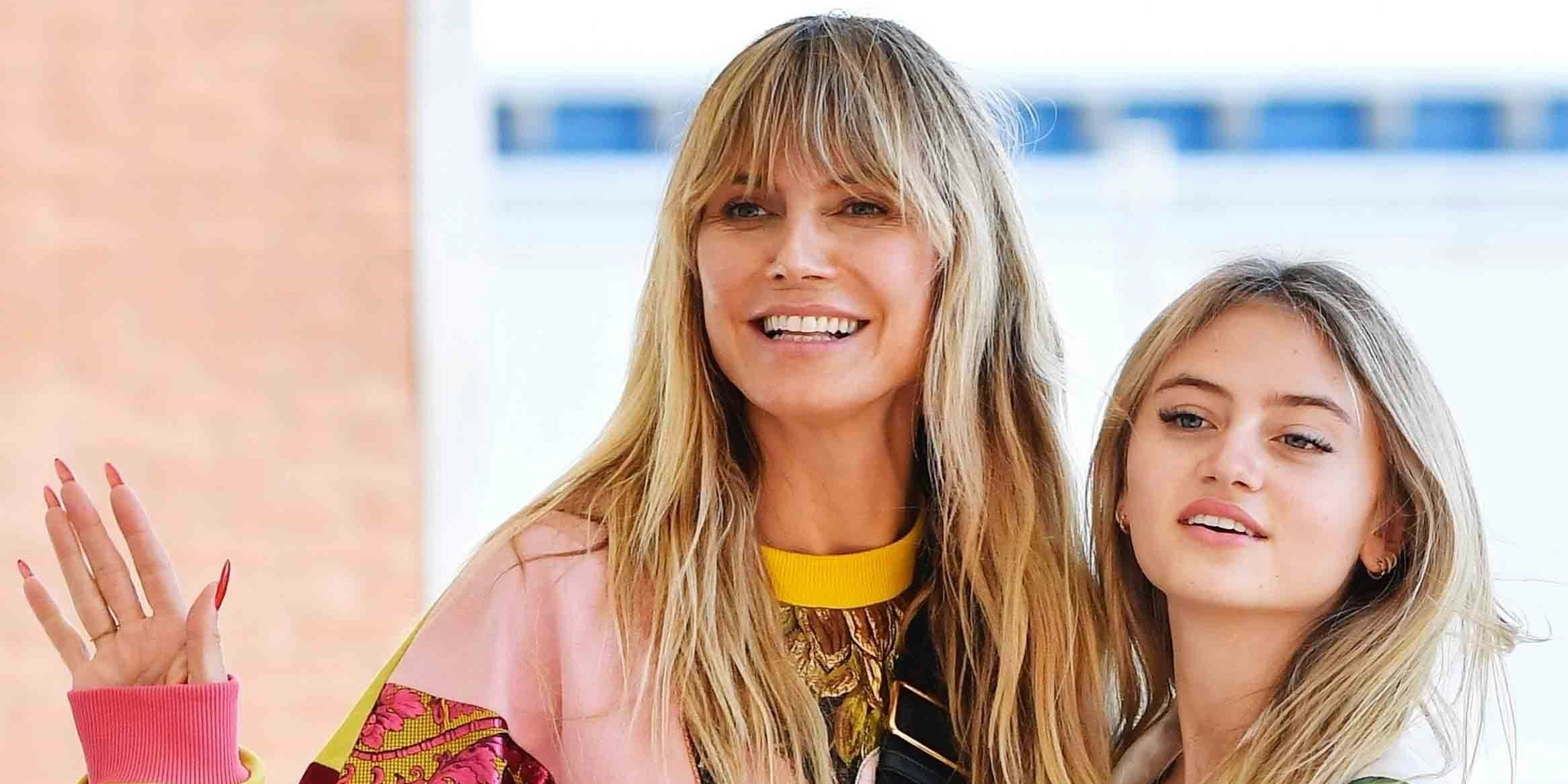 Leni Klum mit Mama Heidi 