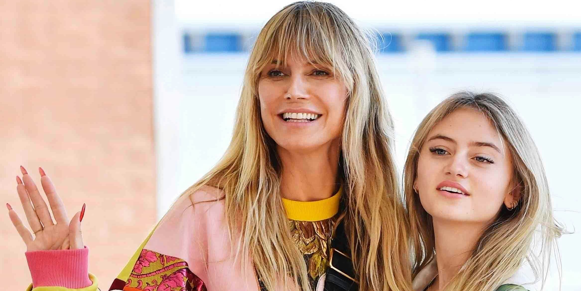 Leni Klum mit Mama Heidi 