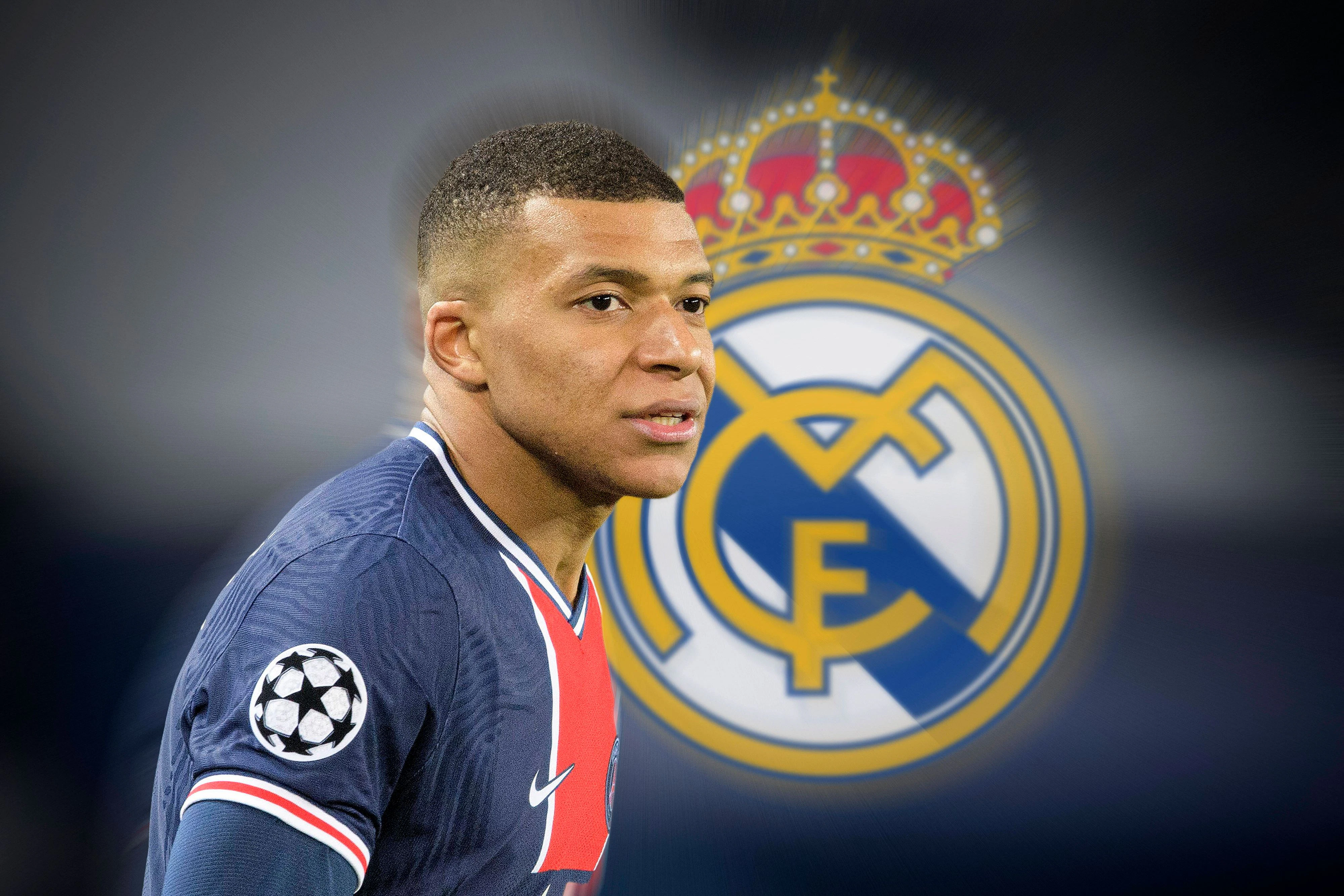 Kylian Mbappe wechselte nicht zu Real Madrid. 