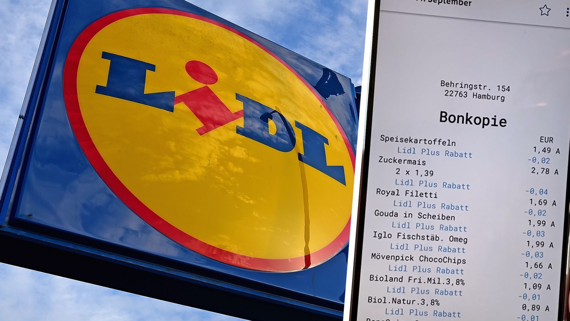 Lidl stellt sein Kassenbon-System um.