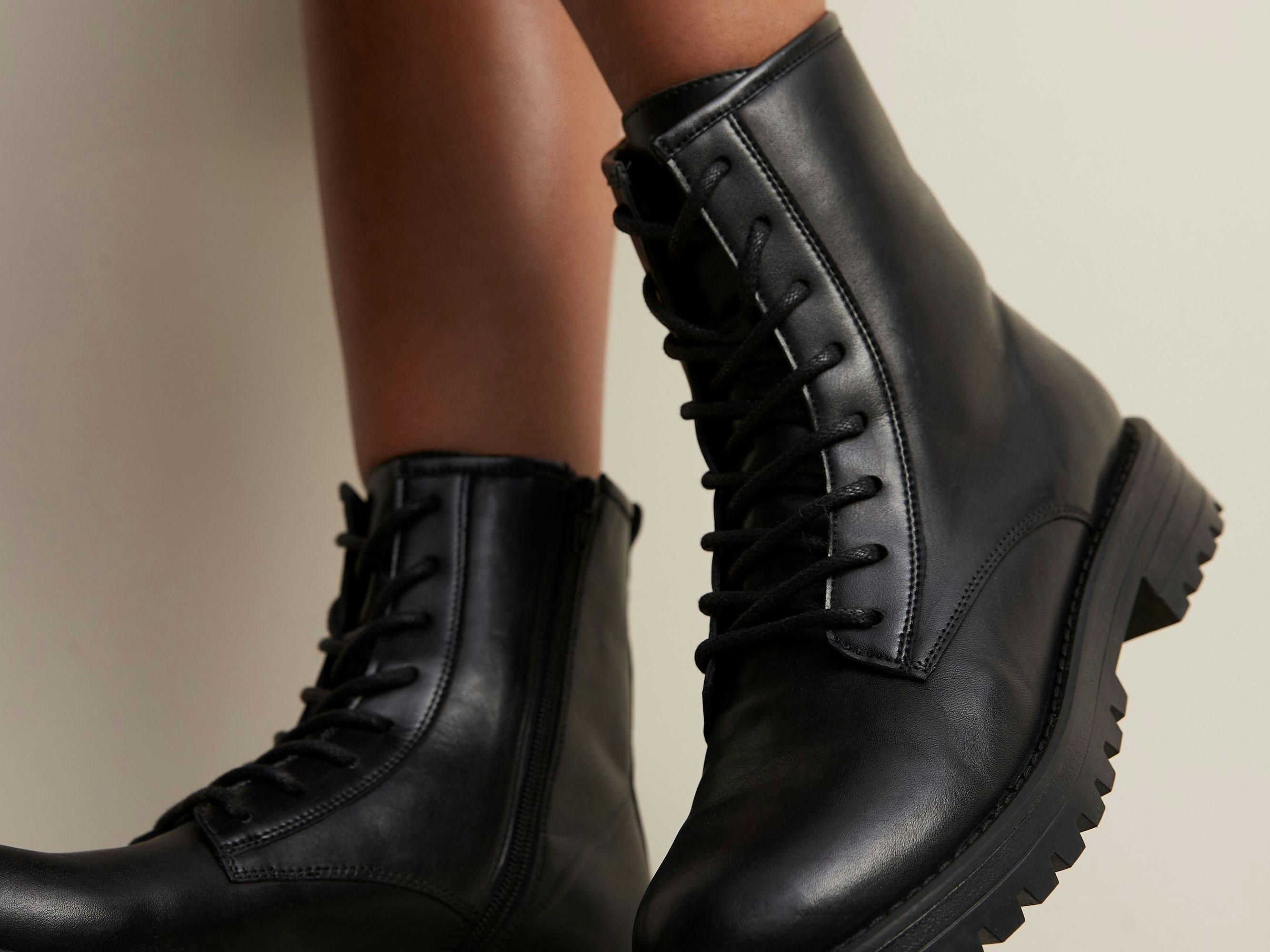 Trend: Klobige Stiefel. Dieses Modell ist von Matalan