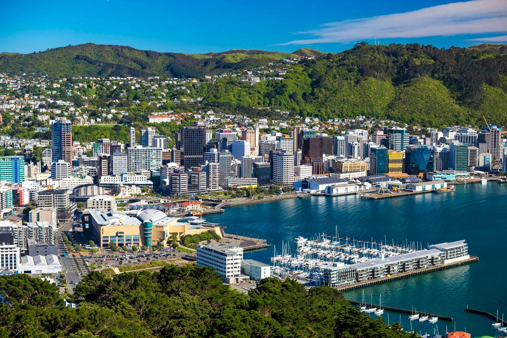 Platz 4: Wellington, Neuseeland