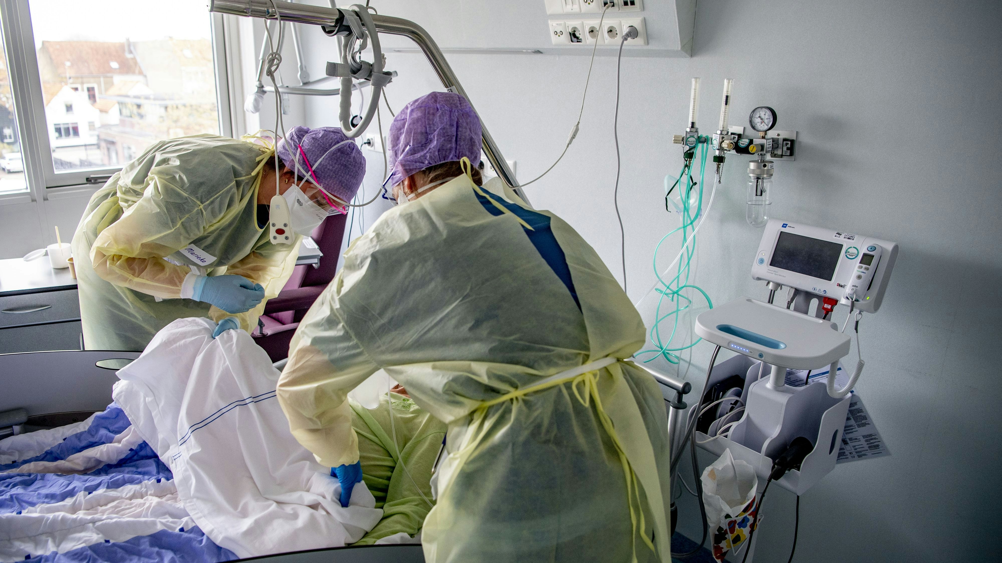 Mehr als 200 Corona-Patienten werden derzeit auf der Intensivstation betreut.