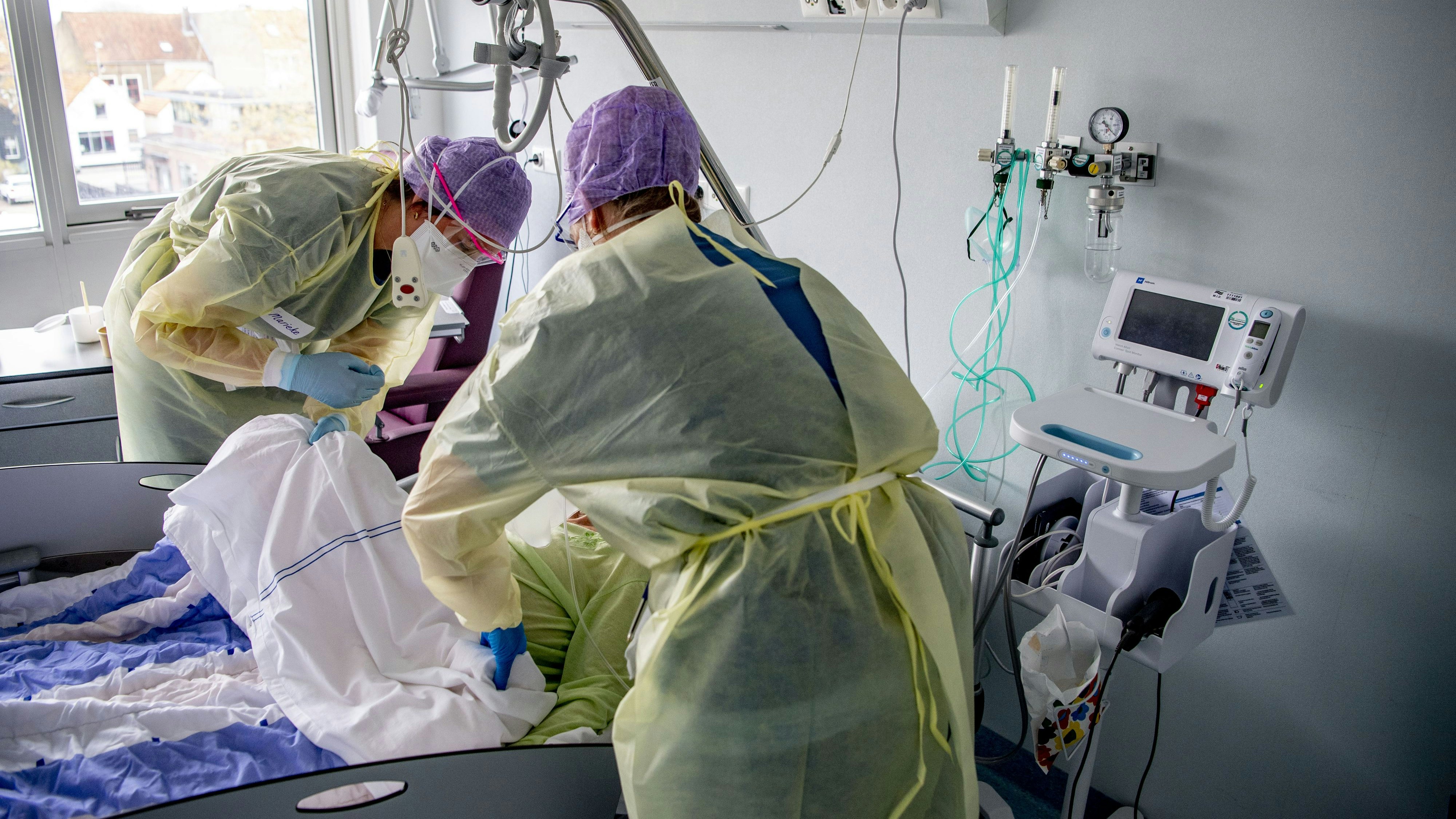 Mehr als 200 Corona-Patienten werden derzeit auf der Intensivstation betreut.