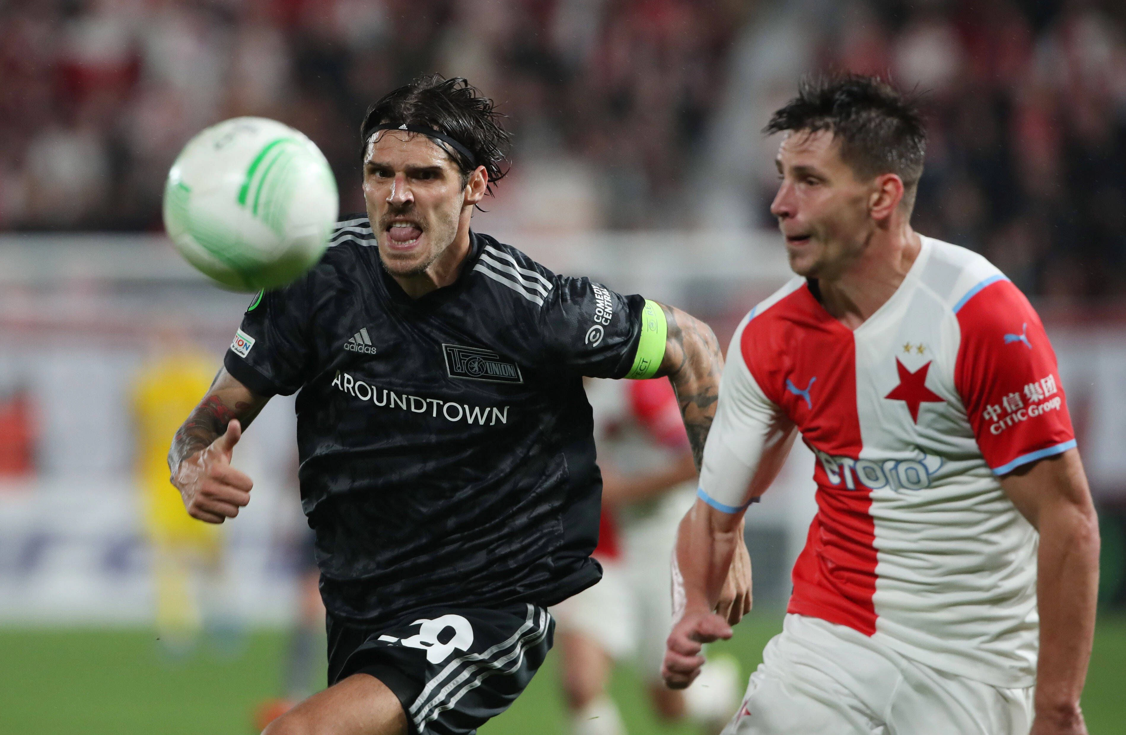 Christopher Trimmel und Union Berlin verloren in Prag. 