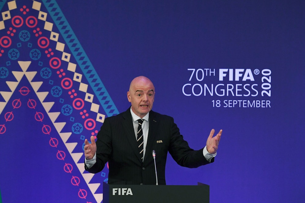 Die FIFA hält an der Idee einer WM alle zwei Jahre fest. 