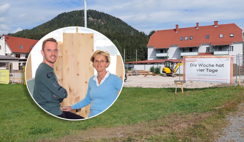 Die Tischlerei Schneider sucht neues Personal.