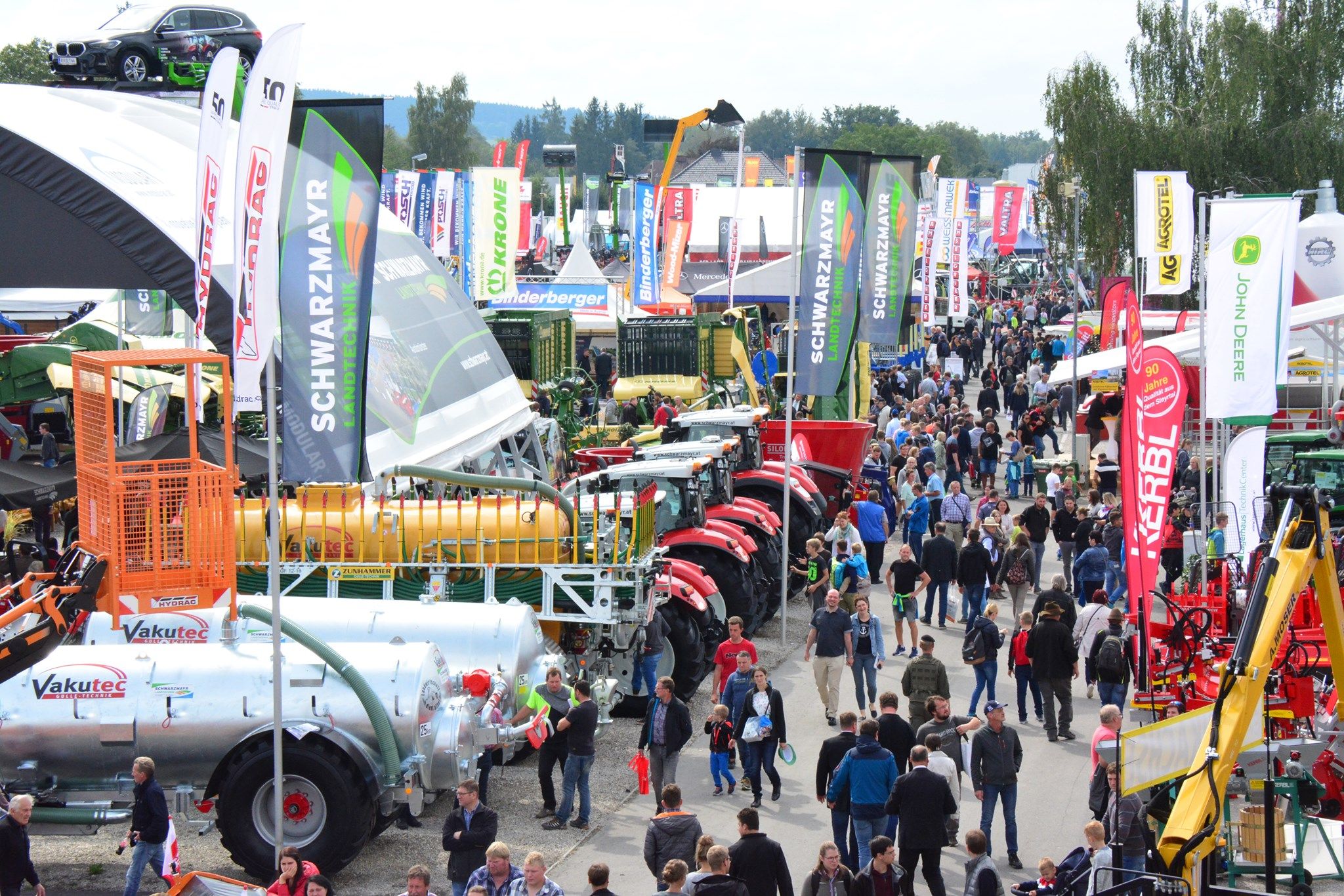 Nach der Rieder Messe warnen die Behörden jetzt per SMS.