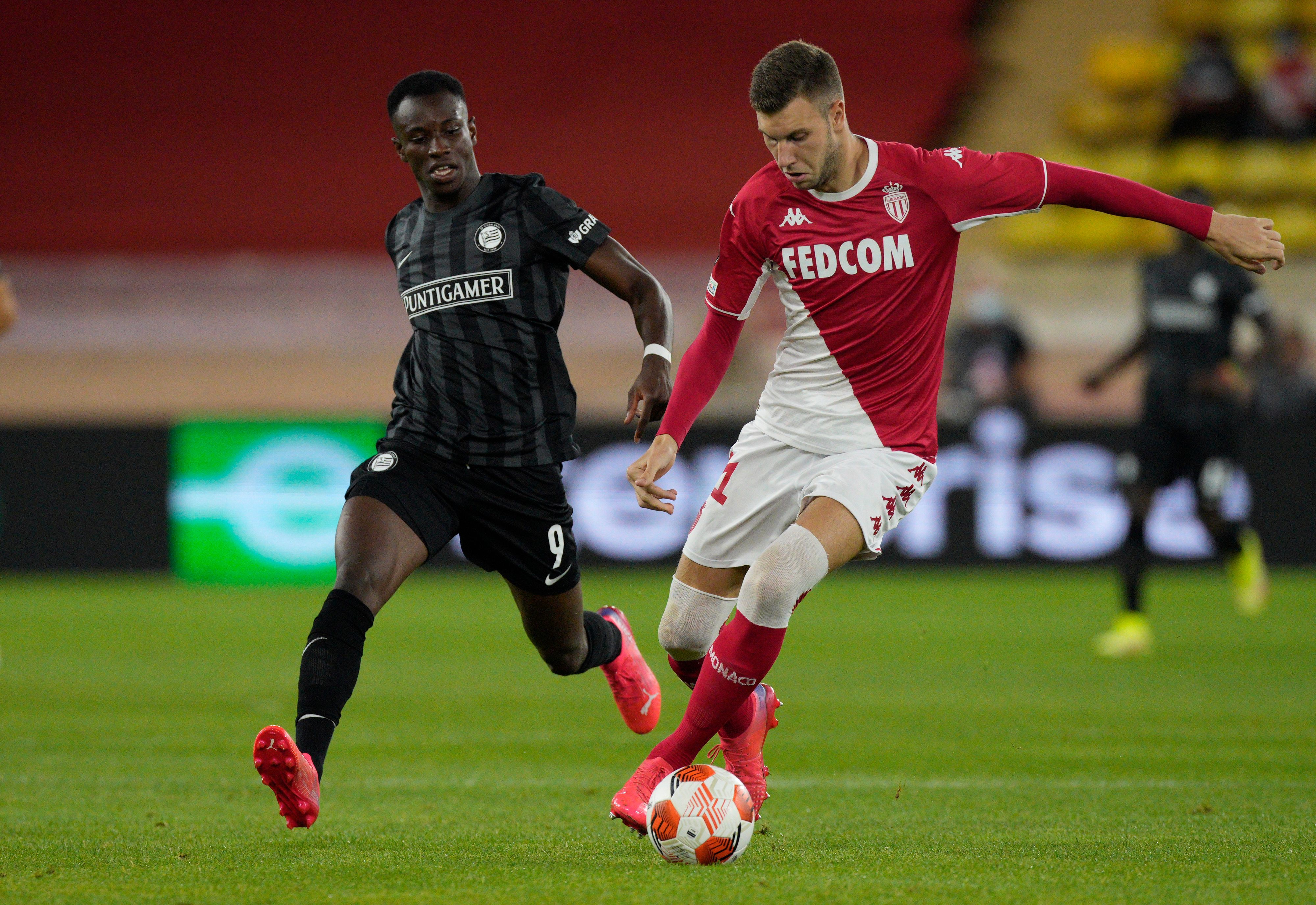 Sturm Graz gastiert bei der AS Monaco. 