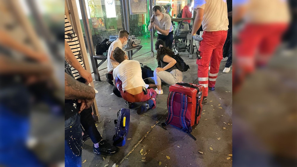 Glücklicherweise waren genug Passanten vor Ort, als es dem Jugendlichen schlecht ging