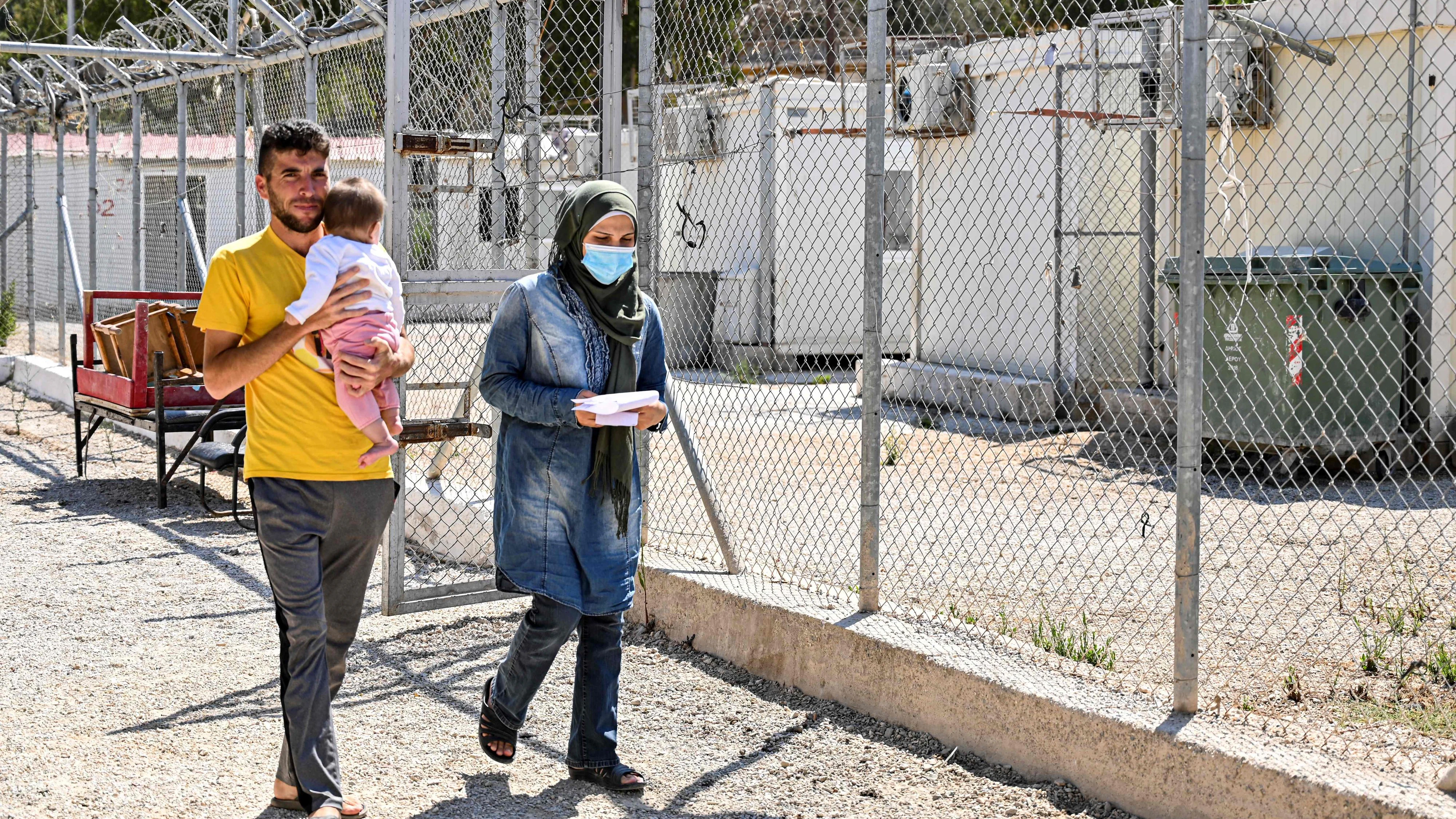 Flüchtlingscamp auf Leros