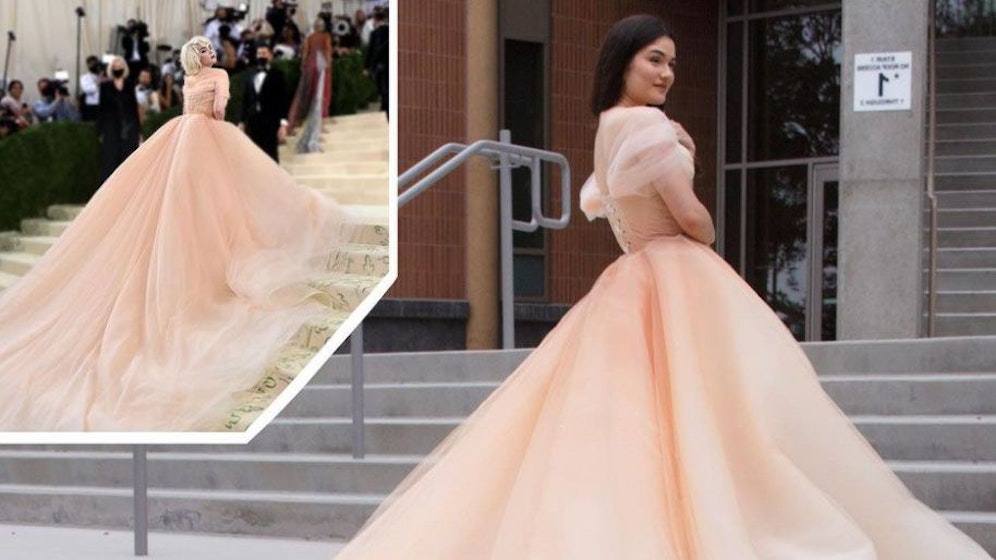 Der US-Teen hat  binnen kürzester Zeit das geschafft, was normalerweise viele Hände begabter Schneider braucht.