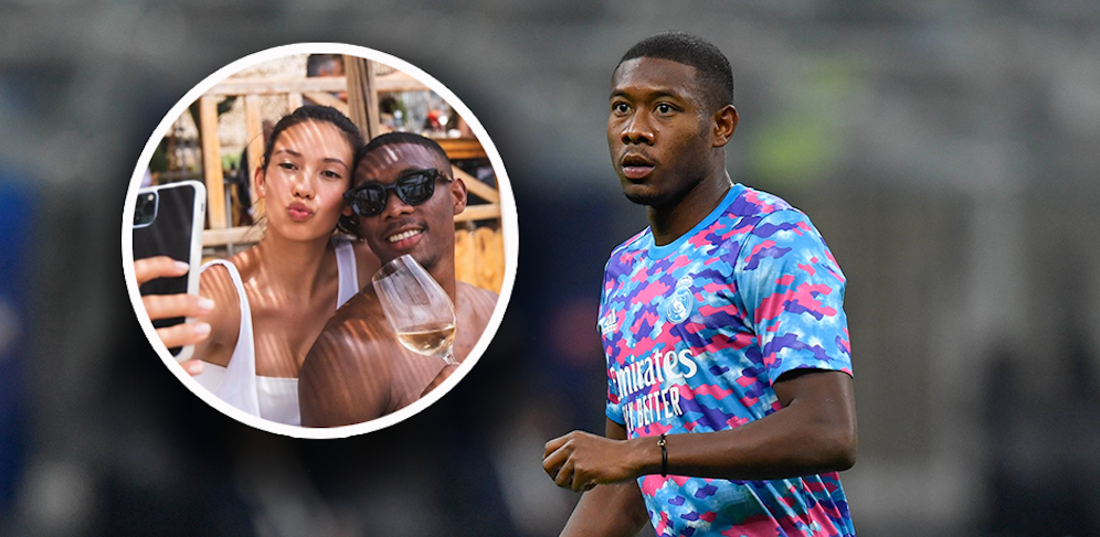 David Alaba gratuliert seiner Freundin Shalimar Heppner zum Geburtstag. 