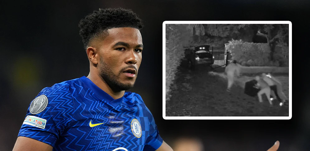 Reece James wurde ausgeraubt, Kameras hielten alles fest. 