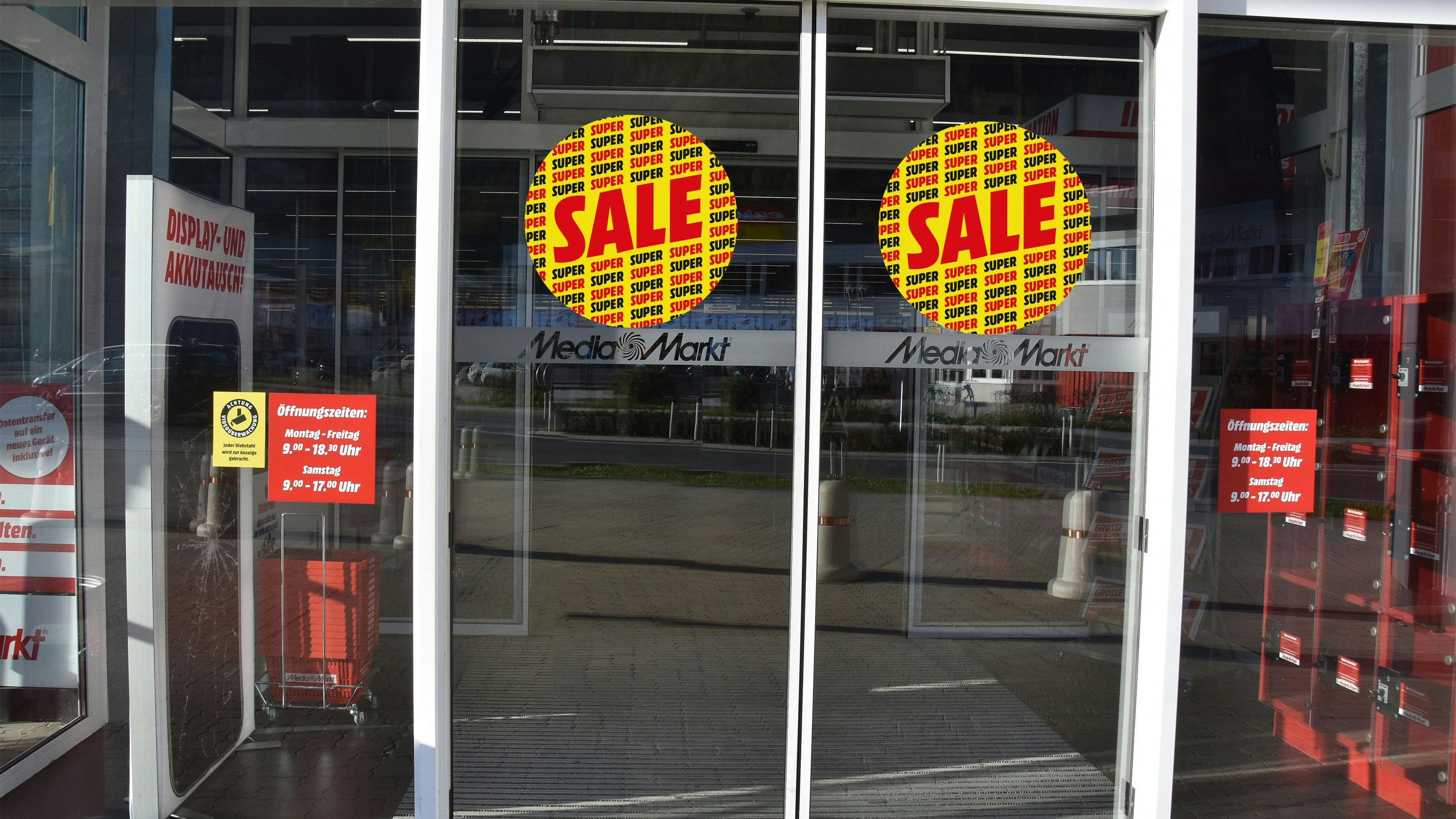 Großer Inventur-Lagerabverkauf bei MediaMarkt