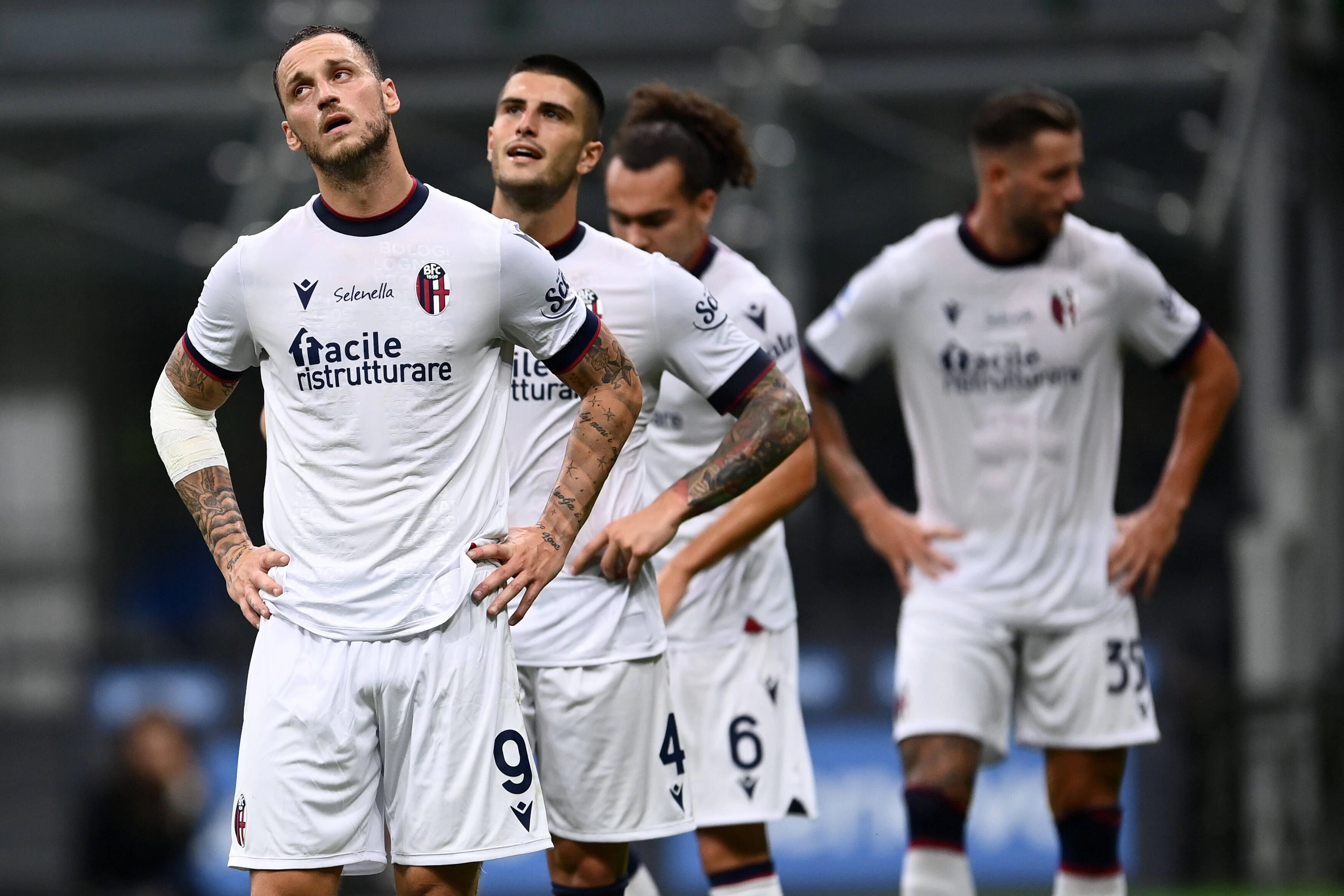 Marko Arnautovic kassiert mit Bologna eine 1:6-Abfuhr. 