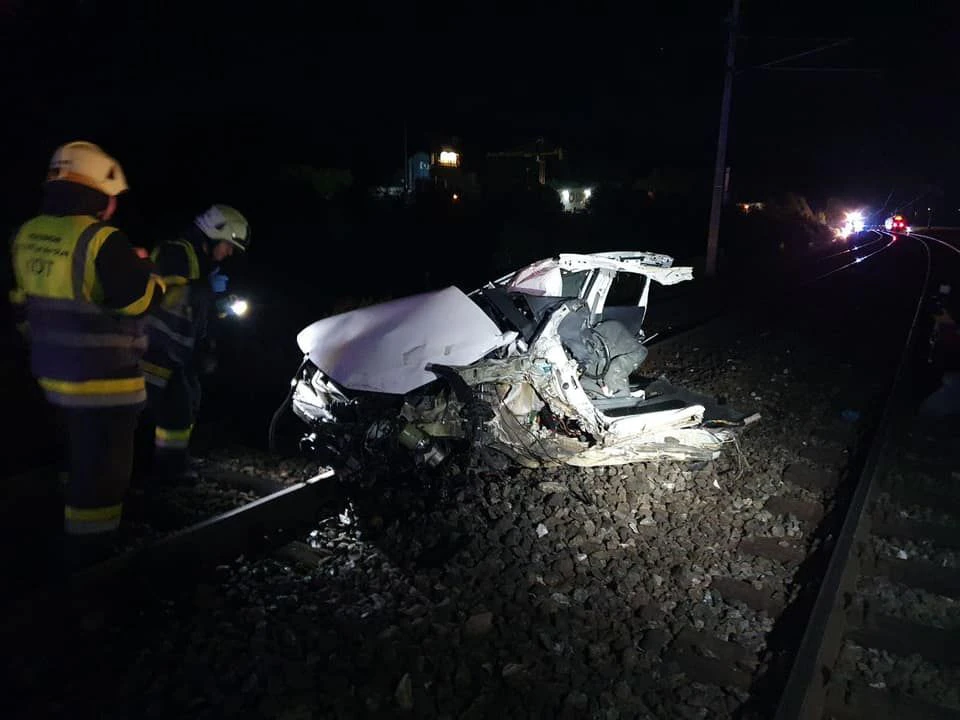 Unfall Zug Auto